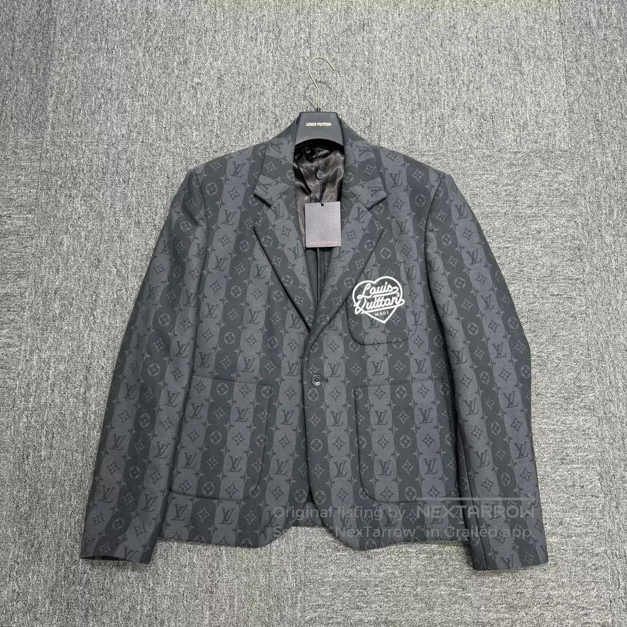 Louis Vuitton Louis Vuitton Nigo Heart Embroidery Blazer. Size US M / EU 48-50 / 2 - 1 Thumbnail