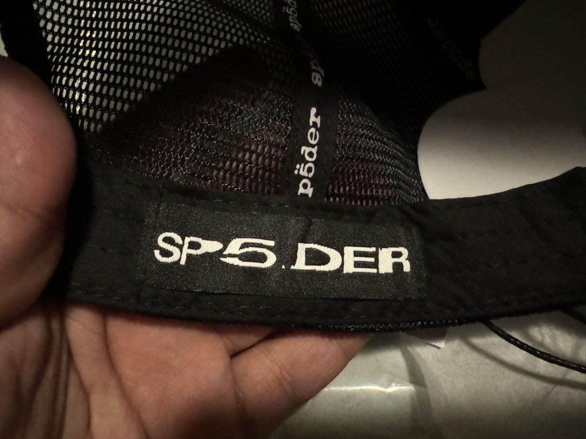 Sp5der Sp5der Denim OG Web V2 Trucker Hat Red Size ONE SIZE - 6 Thumbnail
