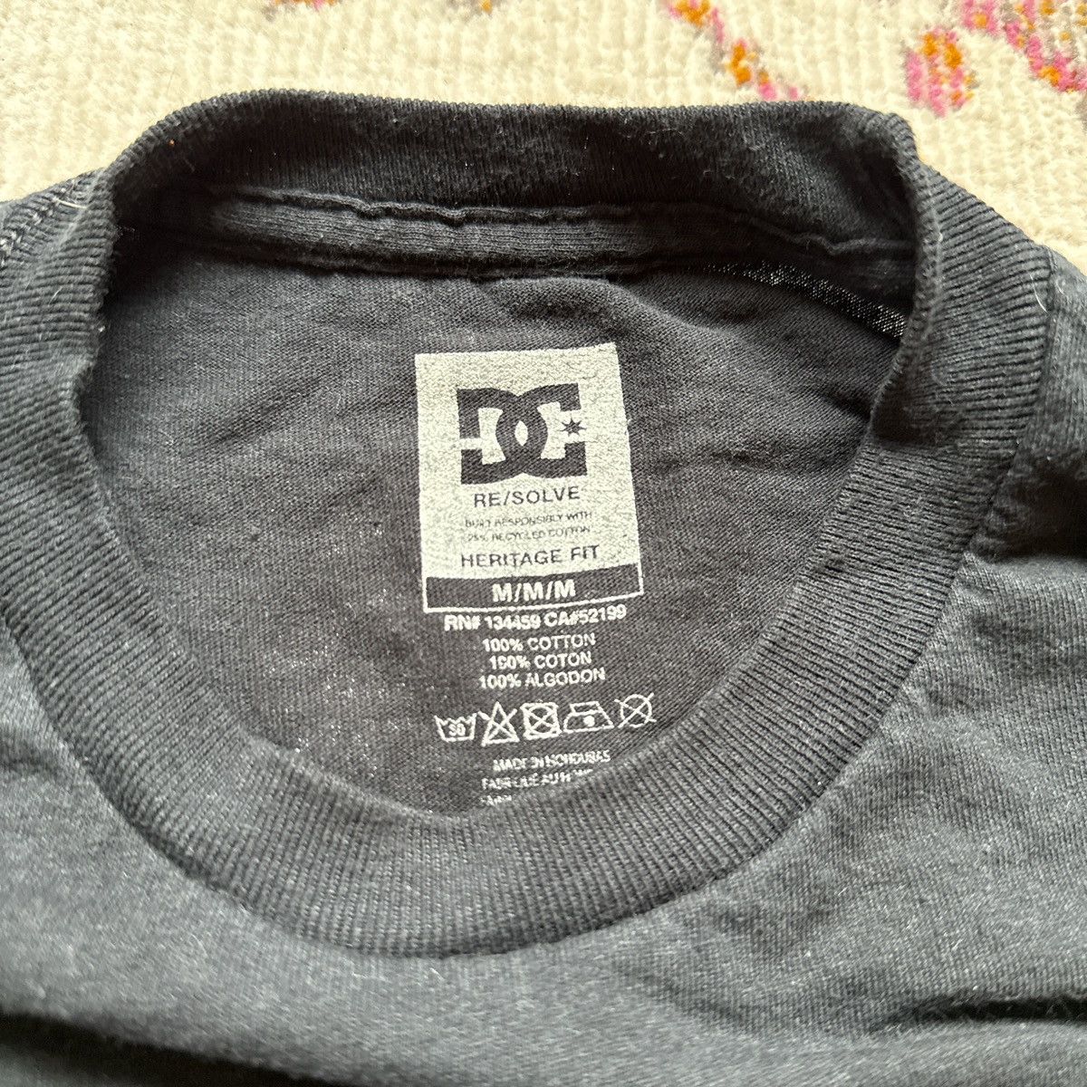 DC DC ShoeCo long sleeve racing shirt Size US M / EU 48-50 / 2 - 3 Thumbnail