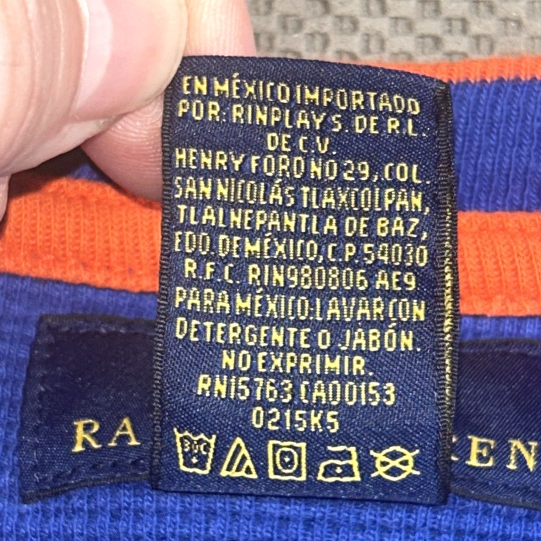 Ralph Lauren Polo Ralph Lauren Blue Thermal Knit Shirt Men’s Large Crest Pony L Size US L / EU 52-54 / 3 - 5 Thumbnail