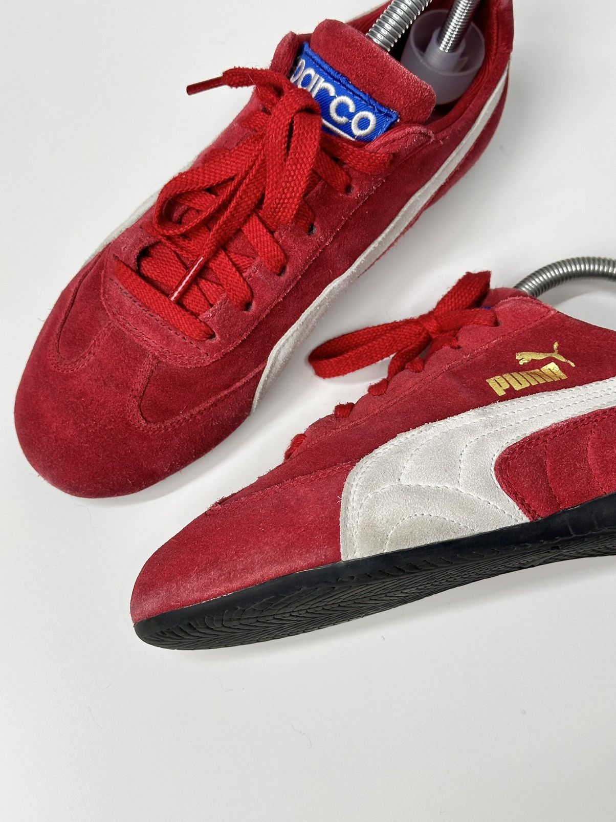 Puma Vintage Sneakers Puma Speed Y2K Avantgarde Red Balenciaga Size US 9 / IT 39 - 11 Thumbnail
