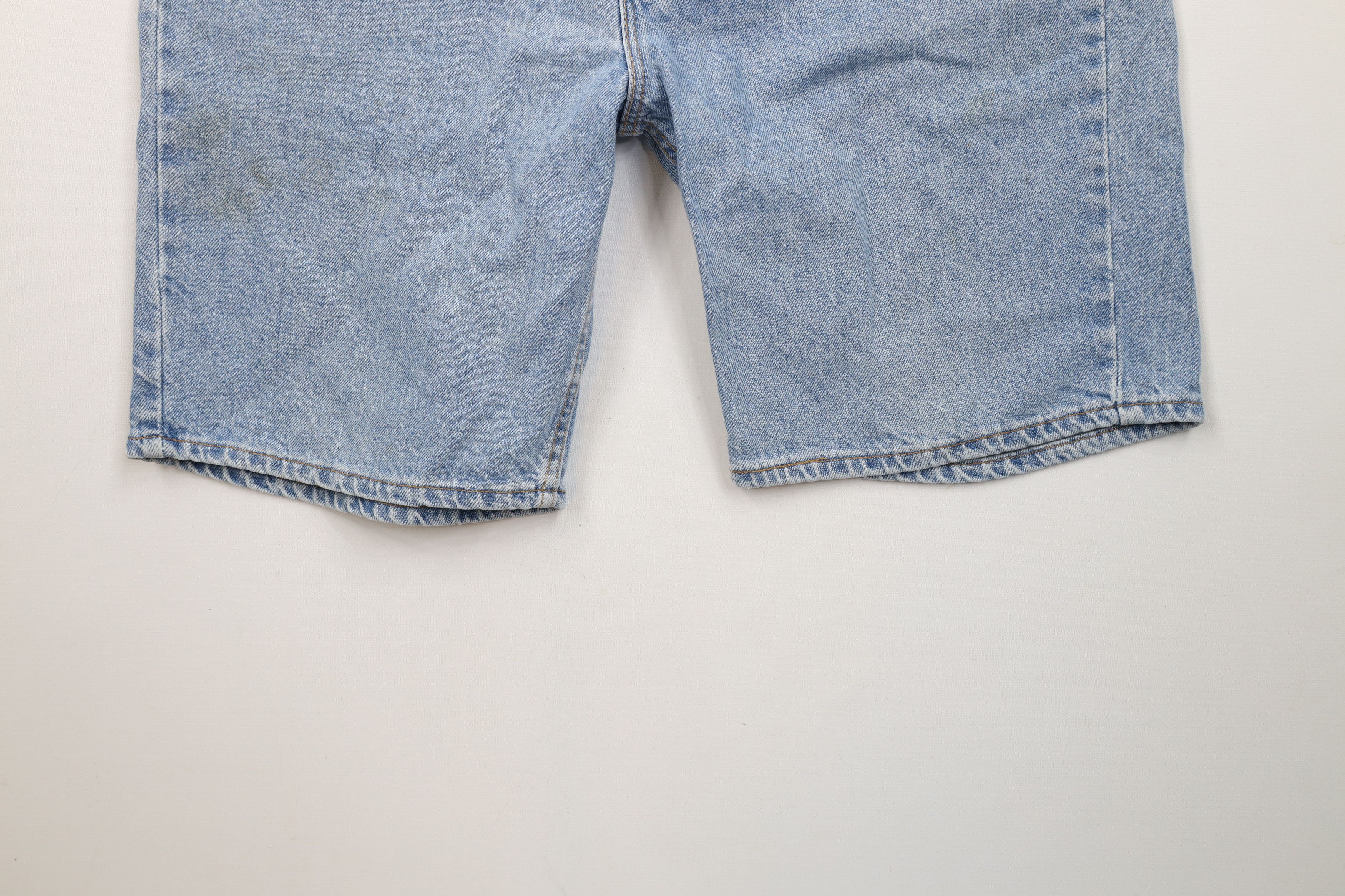 Levi's × Vintage Vintage Y2K 2002 Levis 505 Regular Fit Denim Jean Shorts USA Size US 38 / EU 54 - 4 Thumbnail