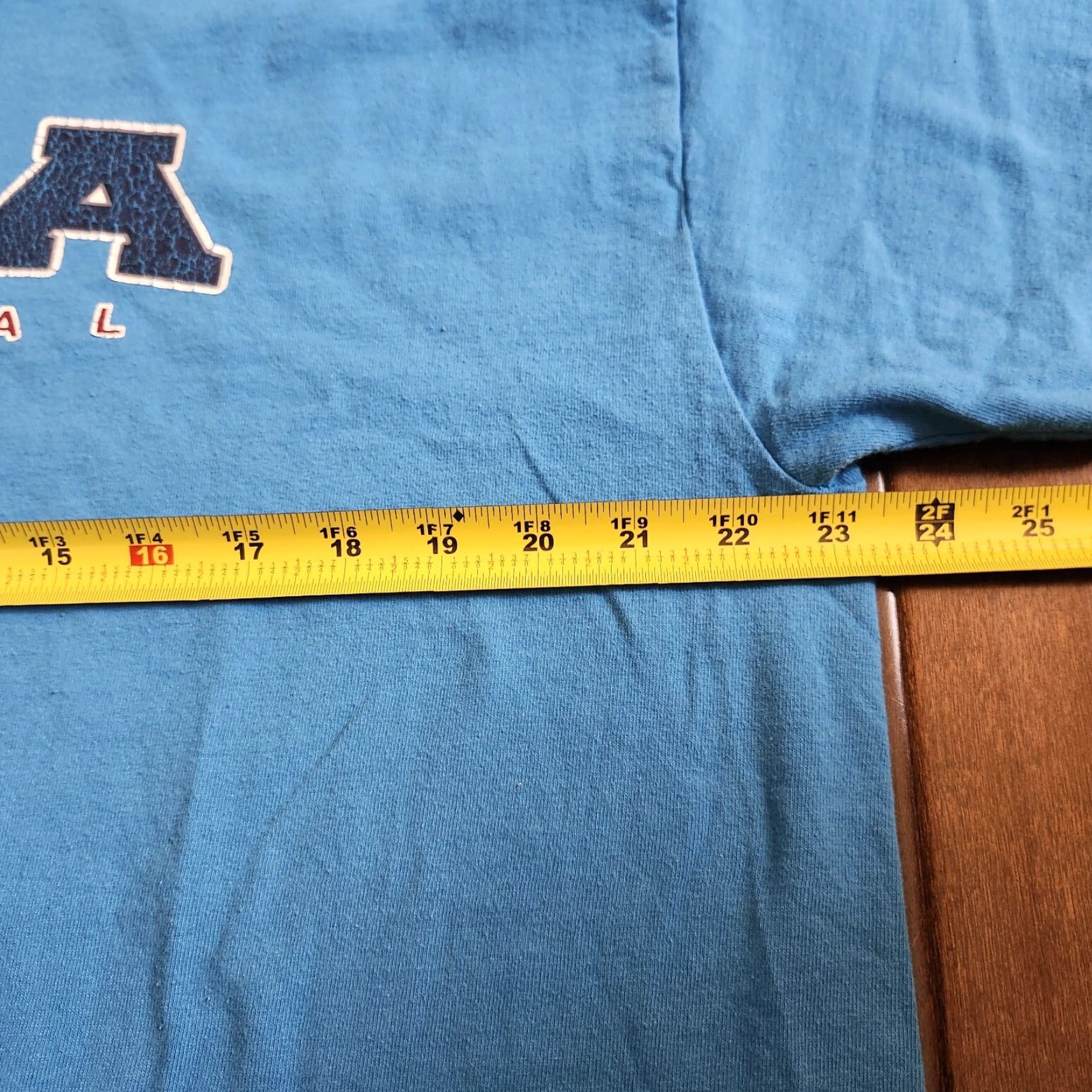 Fruit Of The Loom Fruit Of The Loom Men's XL Blue USA Original Shirt - T-Shirt, Short Sleeve, Cotton, Regular Fit, Solid, USA Theme, All Seasons Size US XL / EU 56 / 4 - 7 Thumbnail