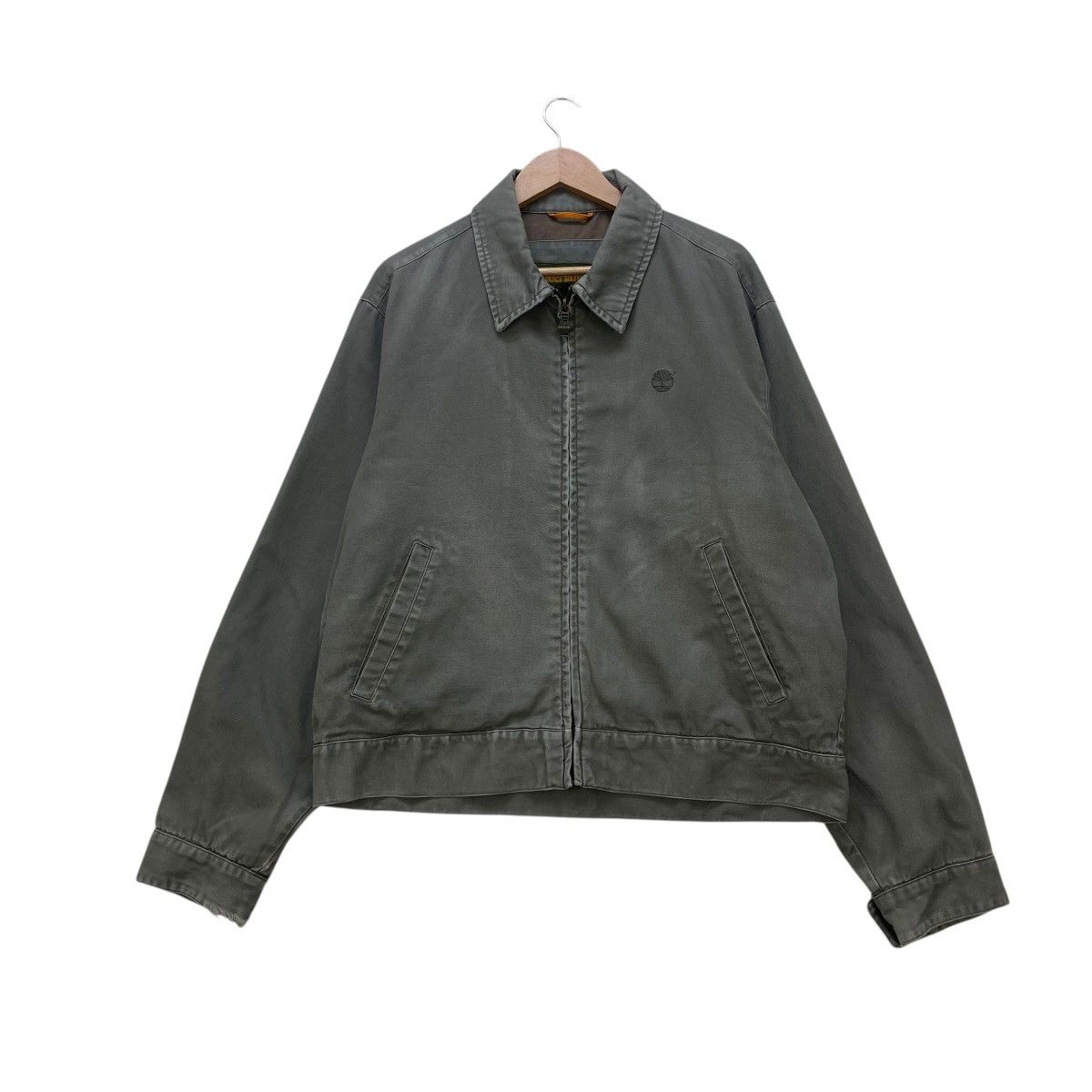 Timberland 💥Vintage Timberland Zip Up Bomber Jacket Size US M / EU 48-50 / 2 - 1 Thumbnail