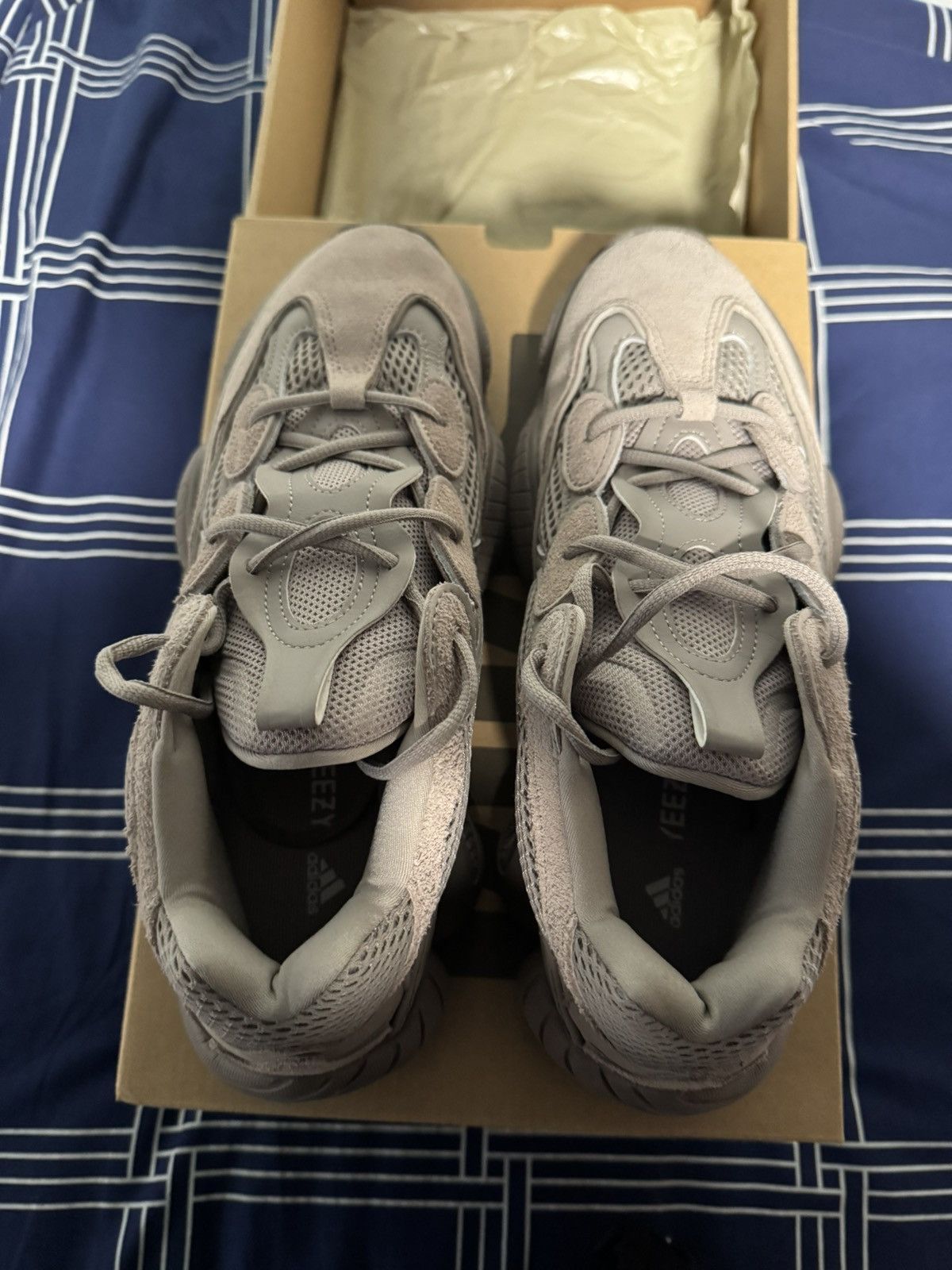 Adidas Yeezy 500 Ash Grey Size US 11.5 / EU 44-45 - 7 Thumbnail