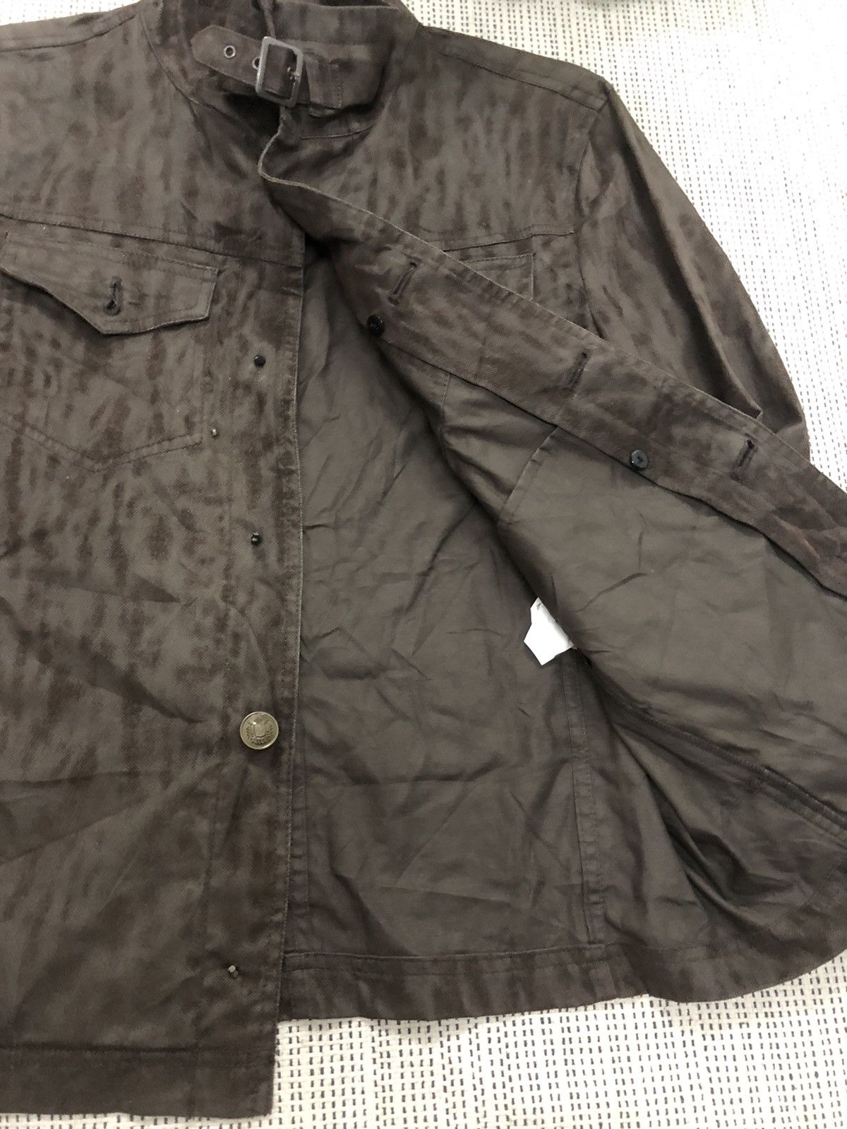 If Six Was Nine × Japanese Brand × Le Grande Bleu (L.G.B.) JAPANESE BRAND BONDAGE ACID WASH JACKET PUNK GOTHIC STYLE Size US M / EU 48-50 / 2 - 11 Thumbnail