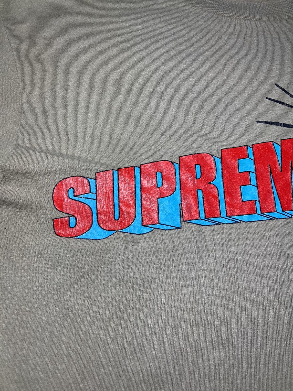Supreme 2002 Supreme Impact Explosion Comic Boom Tee Superman Art 00 Size US M / EU 48-50 / 2 - 4 Thumbnail