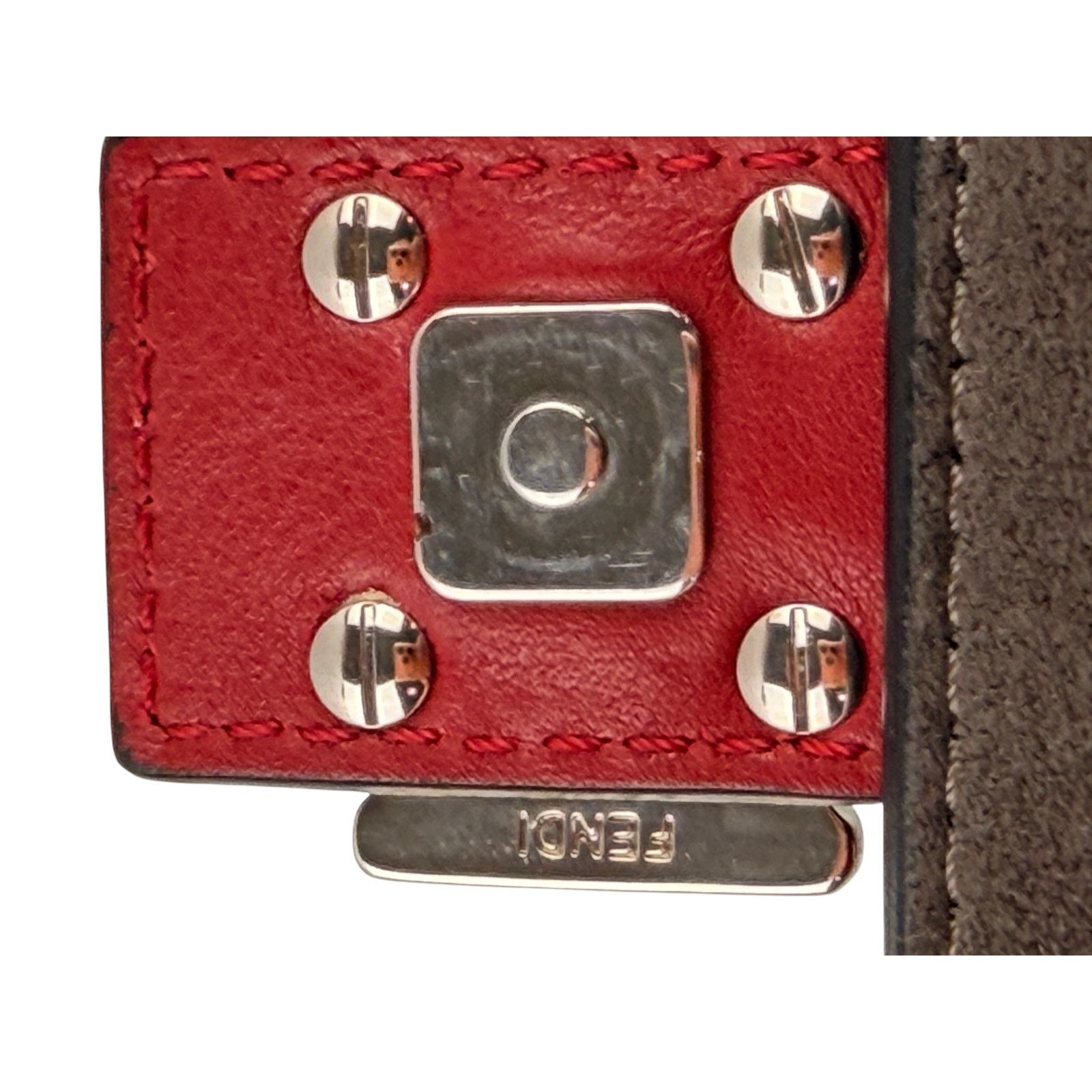 Fendi Fendi Micro Monster Baguette Bag red Size ONE SIZE - 25 Thumbnail