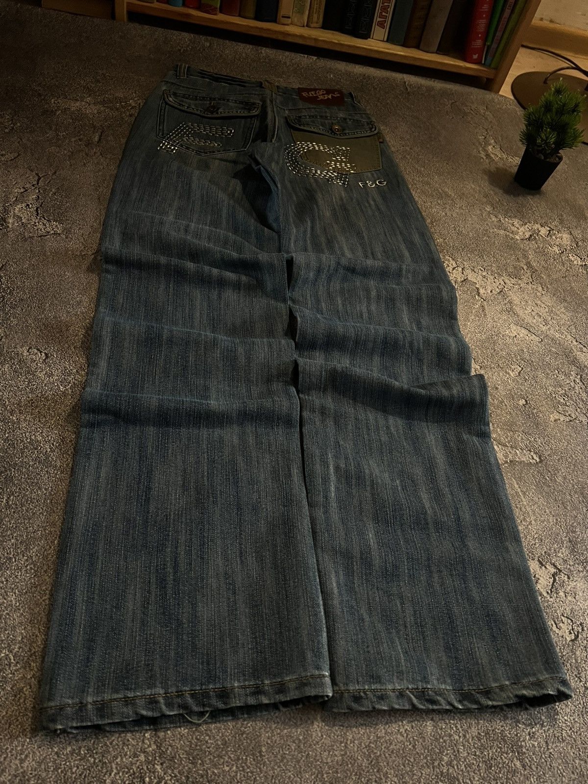 Vintage RARE Vintage Streetwear Jeans / Swag Drip Archive Baggy Size US 34 / EU 50 - 1 Thumbnail