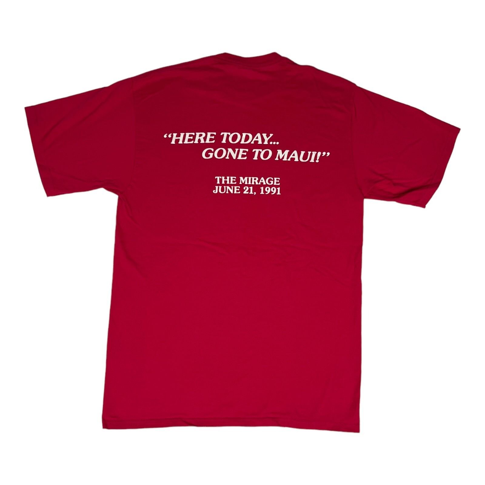 Jerzees Vintage Golden Nugget The Mirage Las Vegas T-Shirt Size XL 9 Size US XL / EU 56 / 4 - 3 Thumbnail