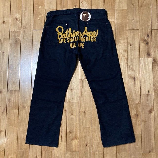 Bape × Champion BAPE Champion embroidered pants a bathing ape NIGO ★size L Size US 34 / EU 50 - 1 Thumbnail