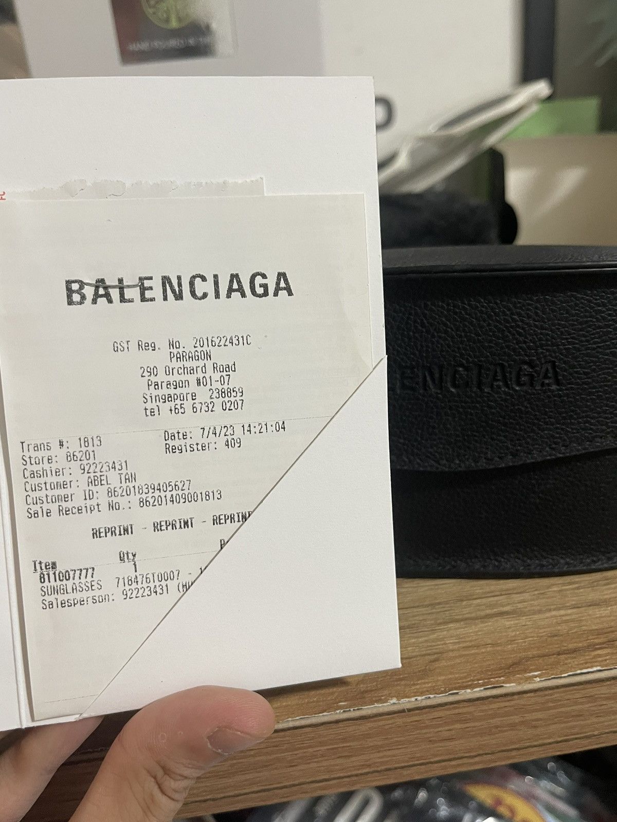 Balenciaga Skin Cat Sunglasses