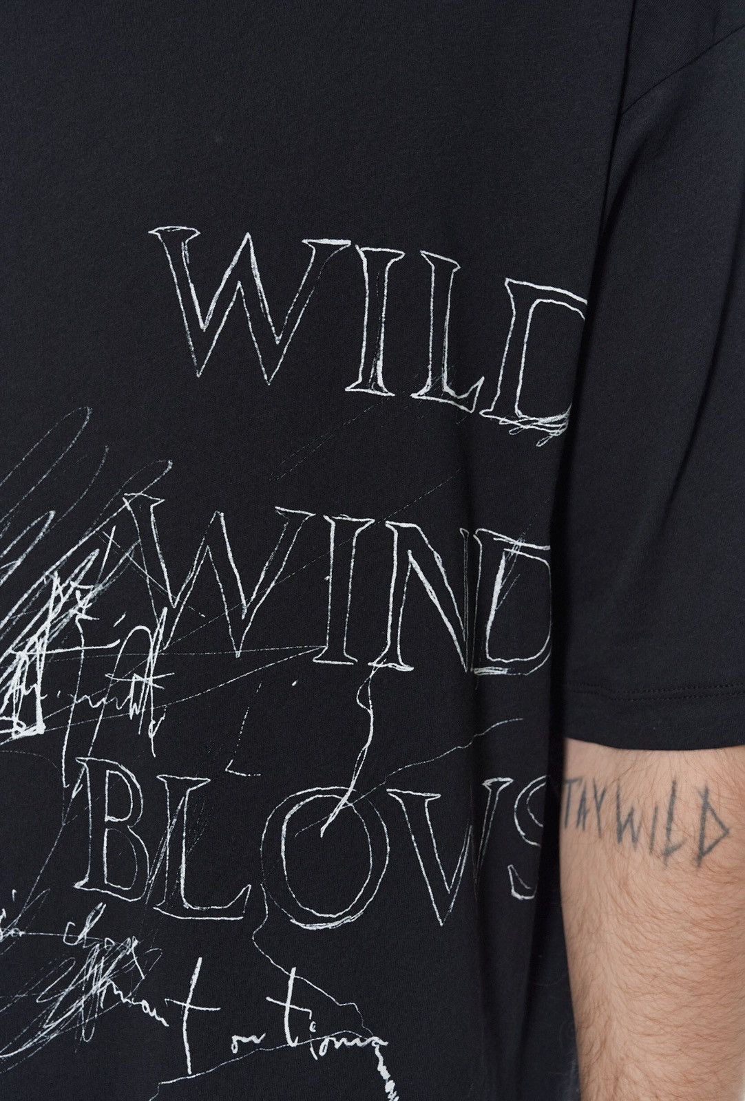 Ann Demeulemeester Last Ann Demeuleemester Dieter Printed T-Shirt Size US S / EU 44-46 / 1 - 3 Thumbnail