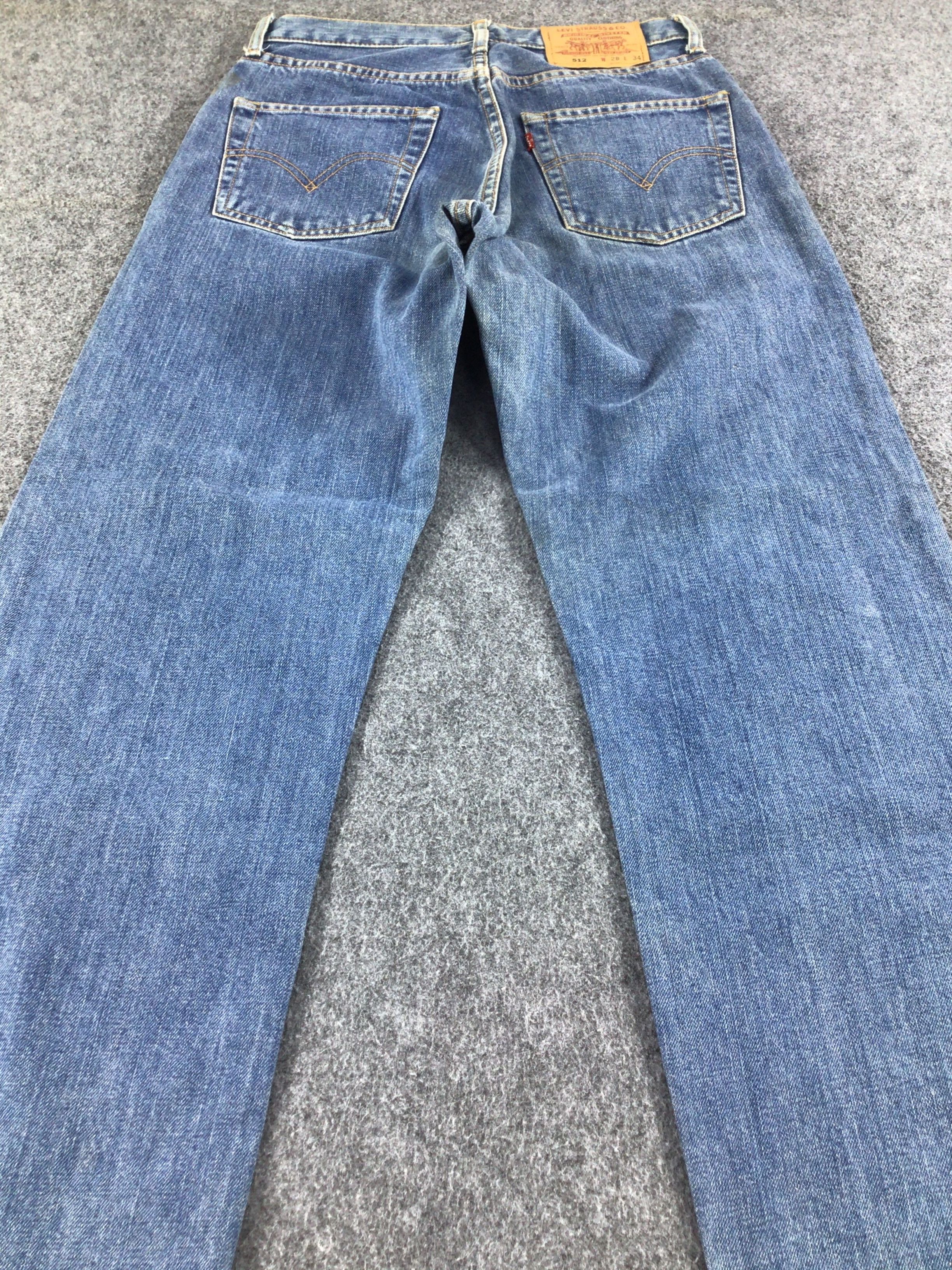 Levi's 90s Vintage Levis 512 Jeans-J703 Size US 27 - 4 Thumbnail