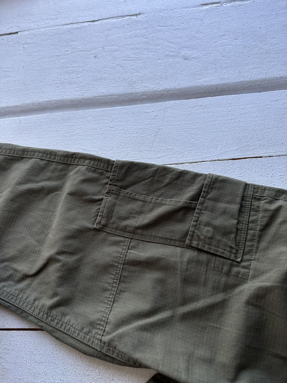 Dickies OLIVE DICKIES 🚨 CARGO PANTS Y2K SK8 BAGGY MULTIPOCKET Size US 30 / EU 46 - 6 Thumbnail