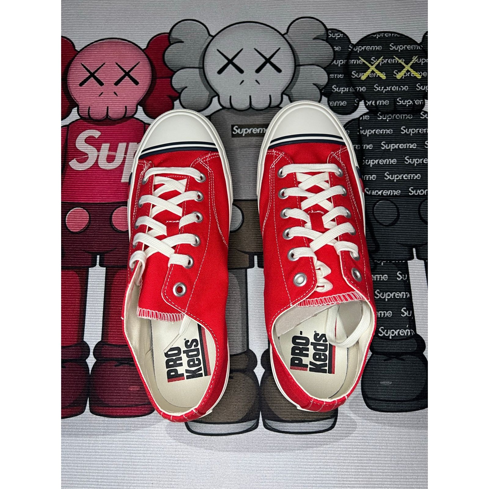 Pro-Keds Pro‑Keds Royal Lo Canvas Red Size 10M/11M – New with Box Size US 10 / EU 43 - 4 Thumbnail