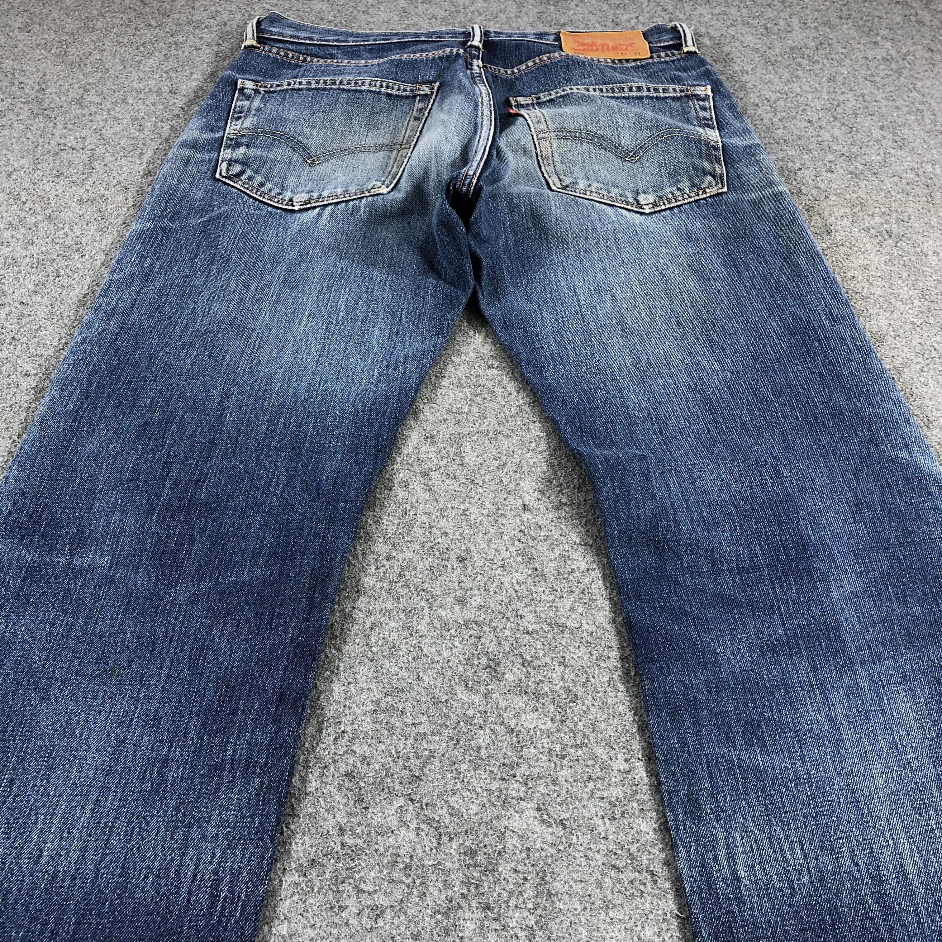 Levi's × Vintage Vintage Blue Wash Levis 505 Jeans-JM1364 Size US 32 / EU 48 - 4 Thumbnail