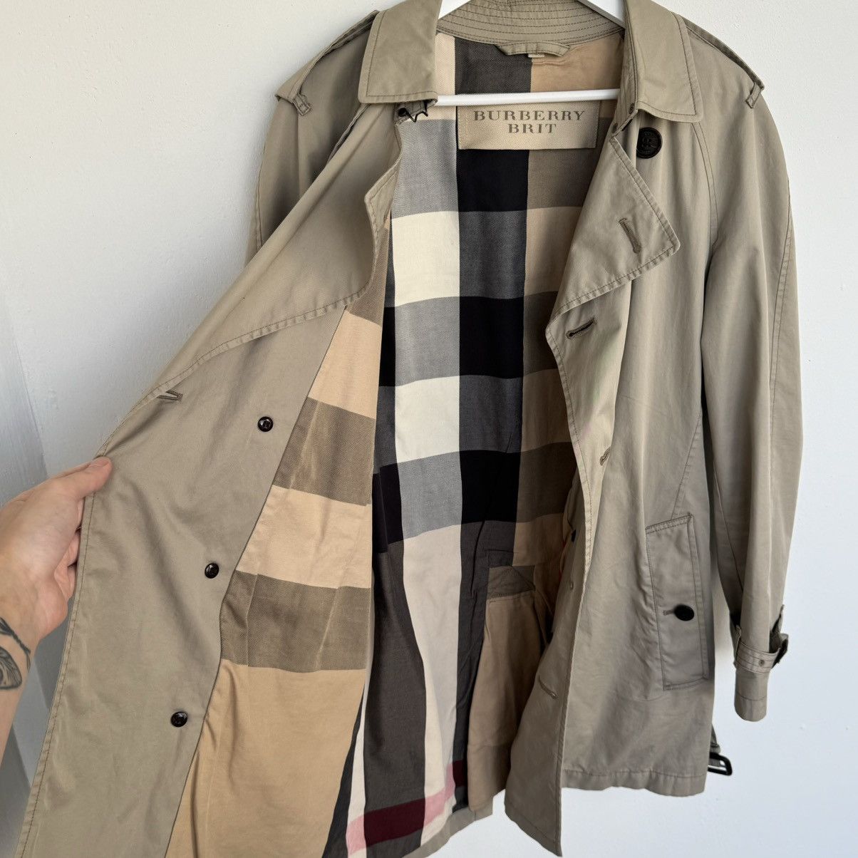 Burberry Burberry Brit Trench Coat Size US S / EU 44-46 / 1 - 3 Thumbnail