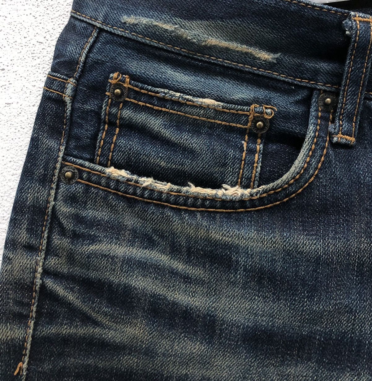 Vintage Vintage Denim People's Republic By DPSR Denim Pants Size US 31 - 5 Thumbnail