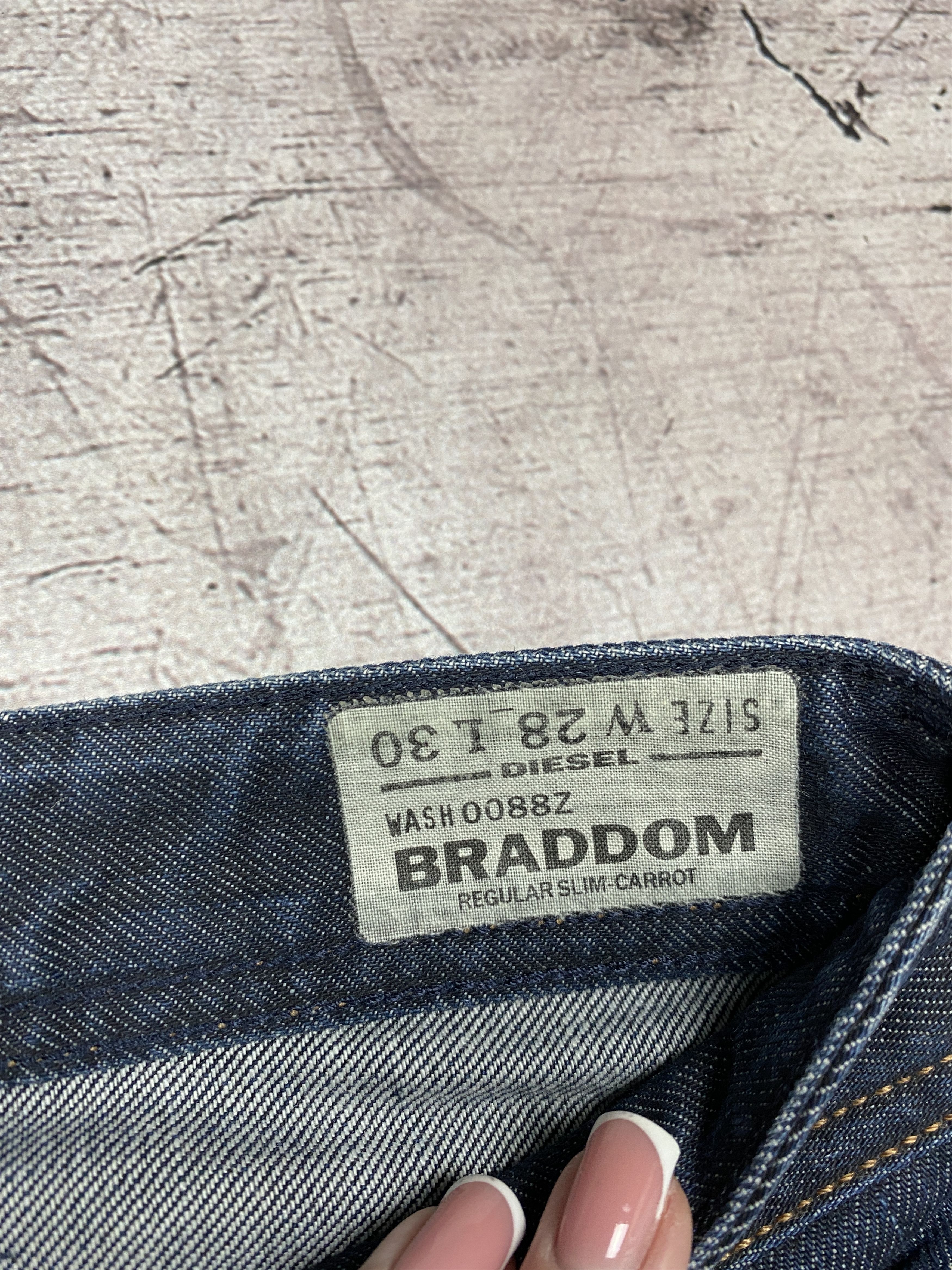 Diesel × Vintage Diesel Braddom Vintage Mens Denim Pants Jeans Size US 28 / EU 44 - 5 Thumbnail