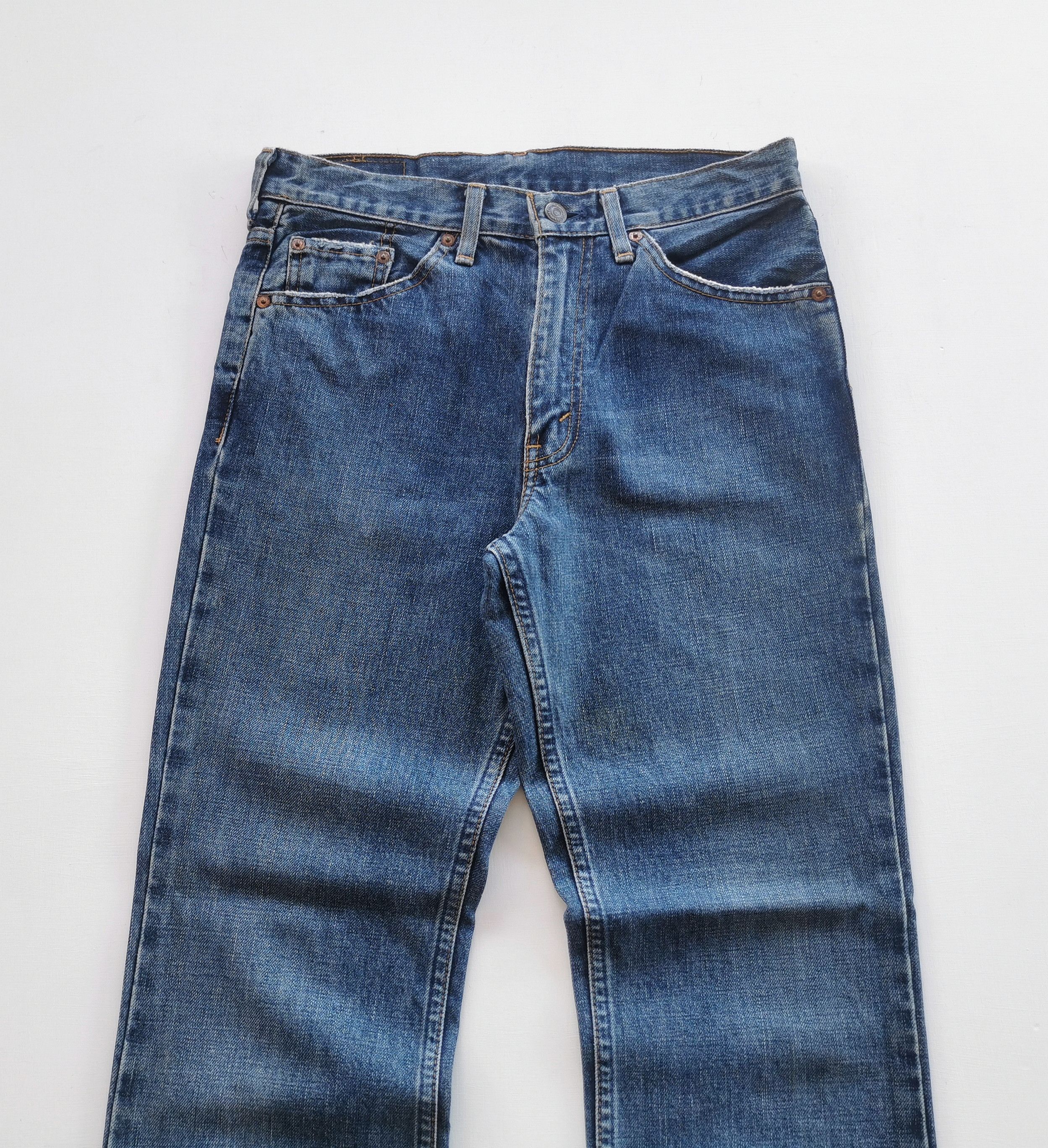 If Six Was Nine Vintage Levis 517 Flare Denim Jeans Size US 30 / EU 46 - 7 Thumbnail