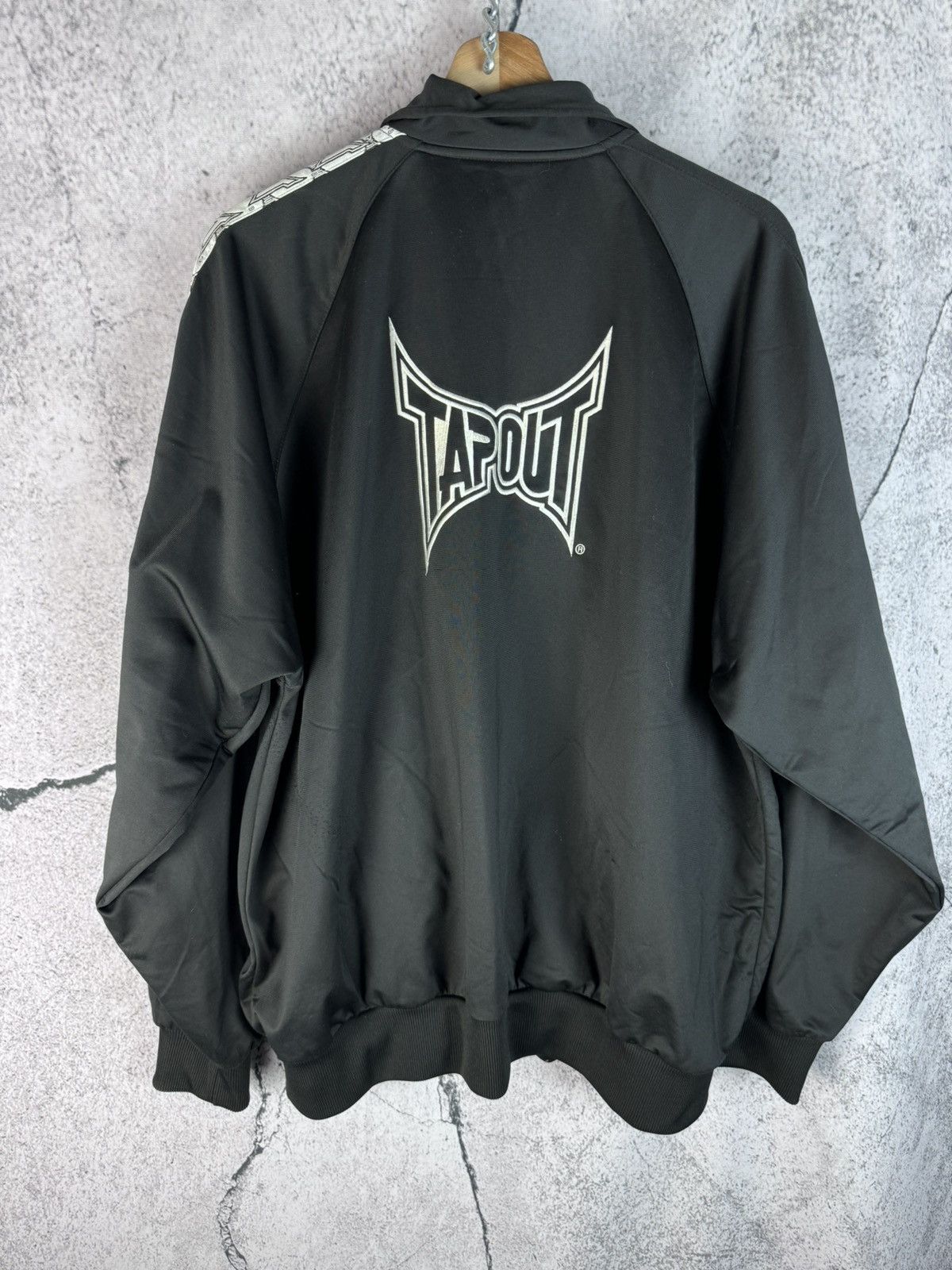 Tapout Tapout Vintage 2000s Embroidered Multi Logo Track Jacket Size US XL / EU 56 / 4 - 2 Thumbnail