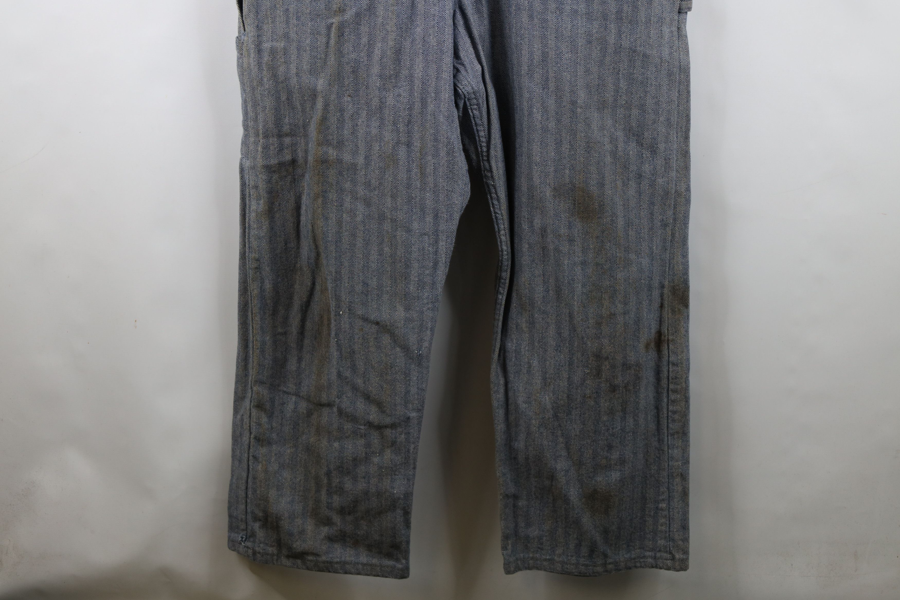 Dickies Vintage 70s Dickies HBT Herringbone Twill Coveralls Size US 38 / EU 54 - 4 Thumbnail