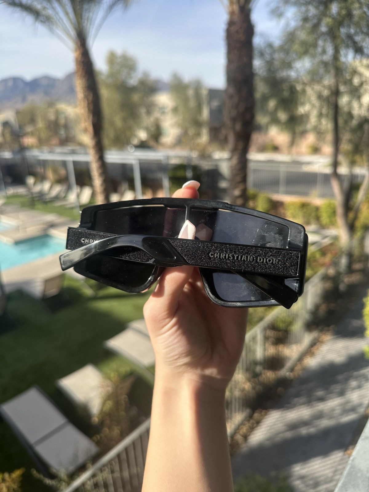 Christian Dior Monsieur Christian Dior Black Mask Sunglasses Size ONE SIZE - 9 Thumbnail