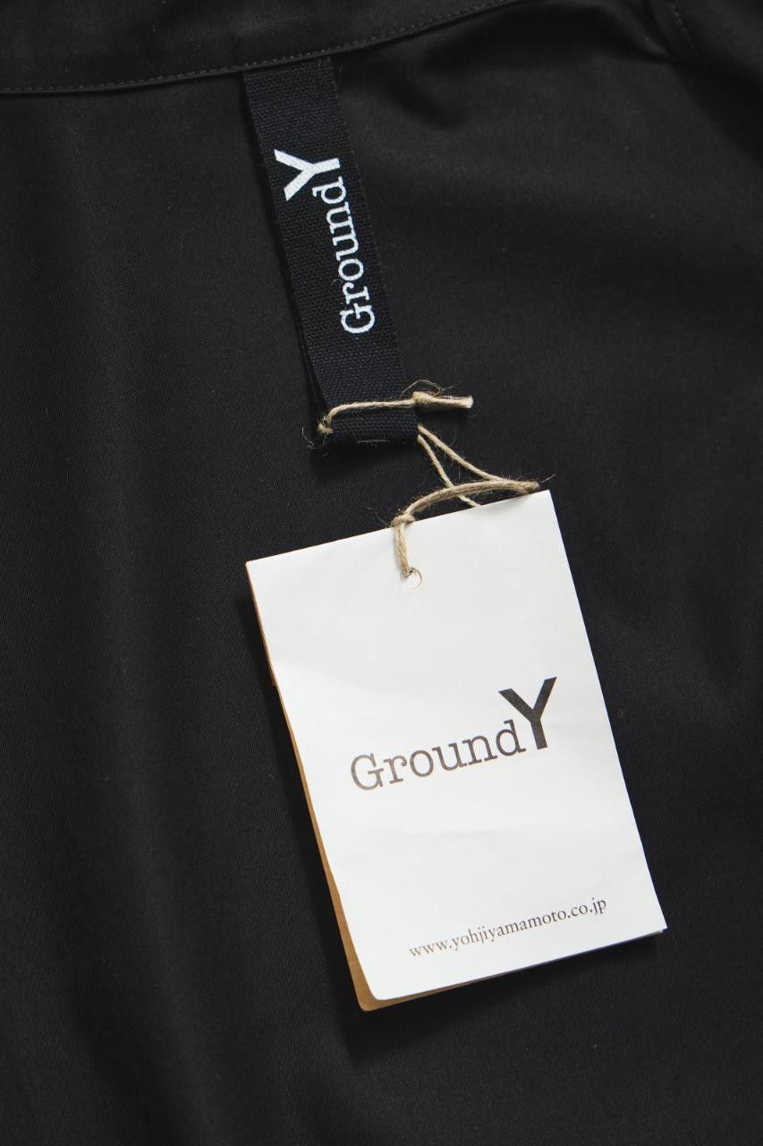 Yohji Yamamoto Ground Y Cotton 3-Button Long Coat Work Jacket Size 50R - 8 Thumbnail