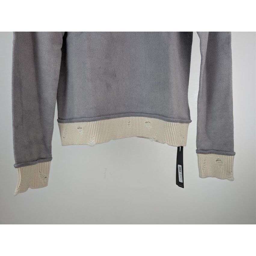Amiri o1rshd1 Vintage Cashmere Crew Sweater in Grey Size US M / EU 48-50 / 2 - 4 Thumbnail