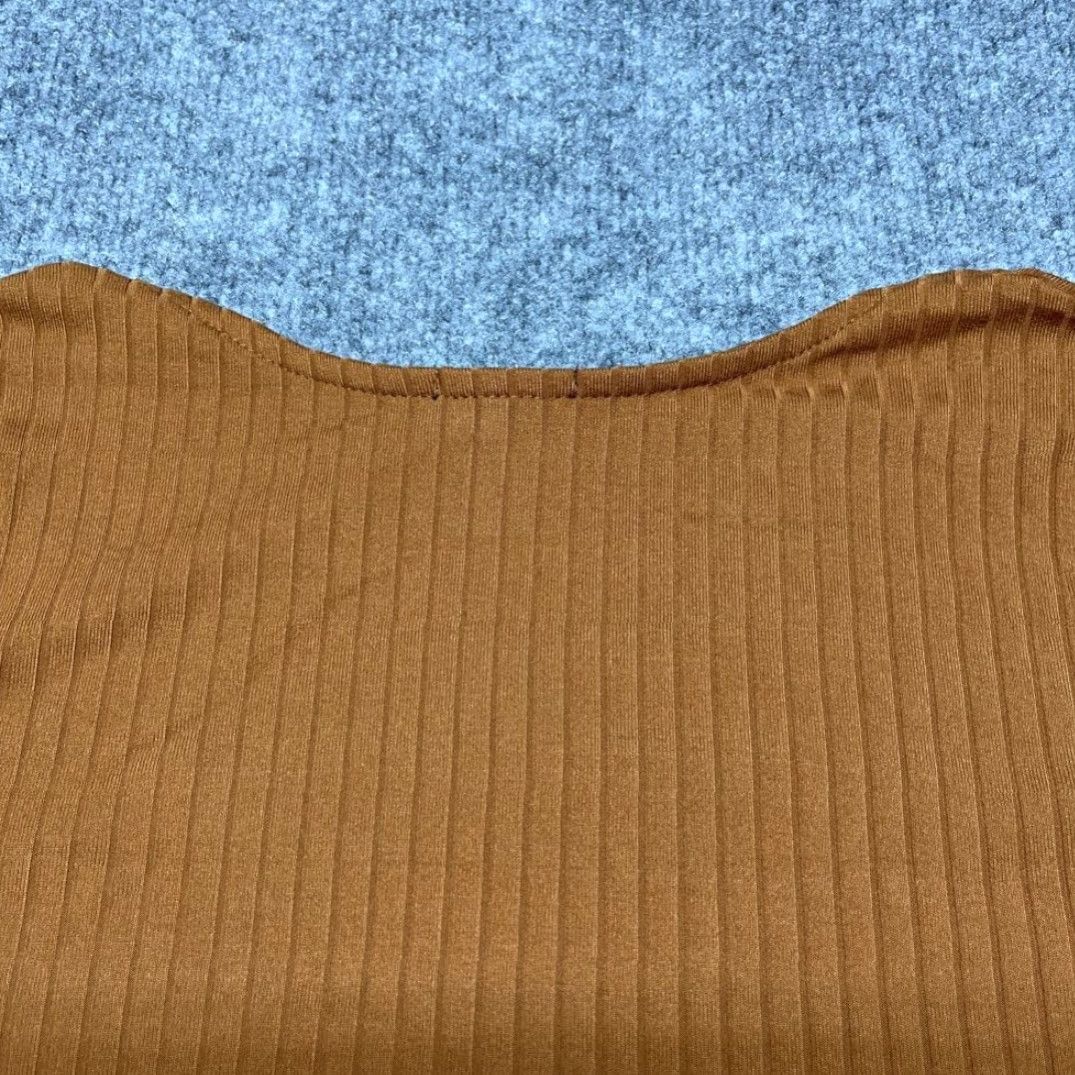 Vintage Rue21 Shrug Womens M Brown Long Sleeve Open Front Stretch New Size M / US 6-8 / IT 42-44 - 6 Thumbnail
