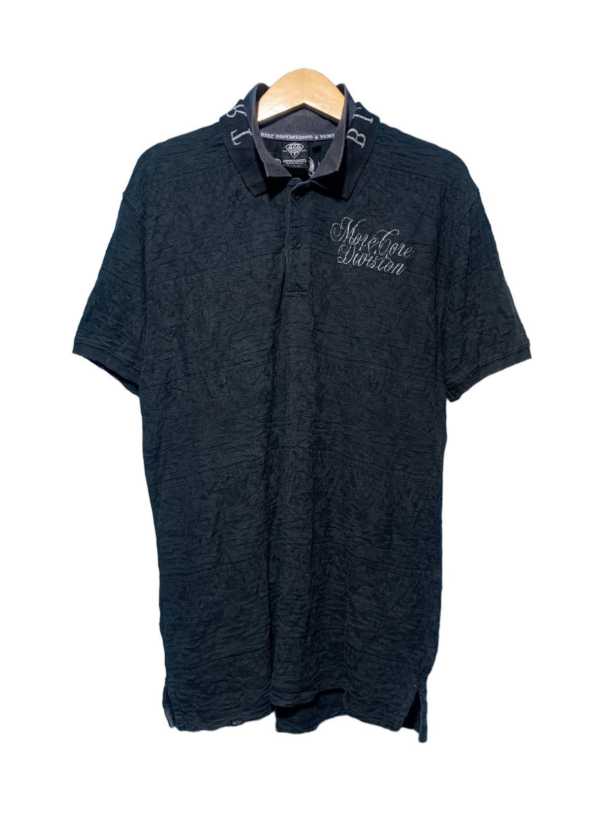 14th Addiction × Beauty Beast × KMRii More Core Division double collar aztec pattern polo shirt Size US L / EU 52-54 / 3 - 1 Thumbnail