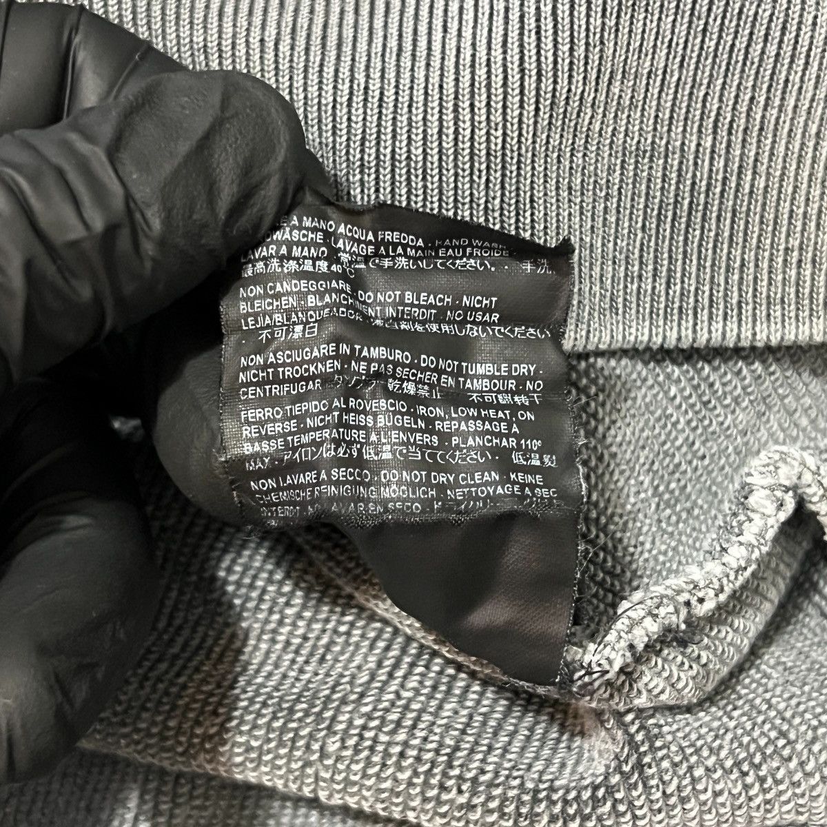 Balenciaga BALENCIAGA 2017 Fall Winter Jarno Parkkima Pull Over Hoodie Size US M / EU 48-50 / 2 - 8 Thumbnail