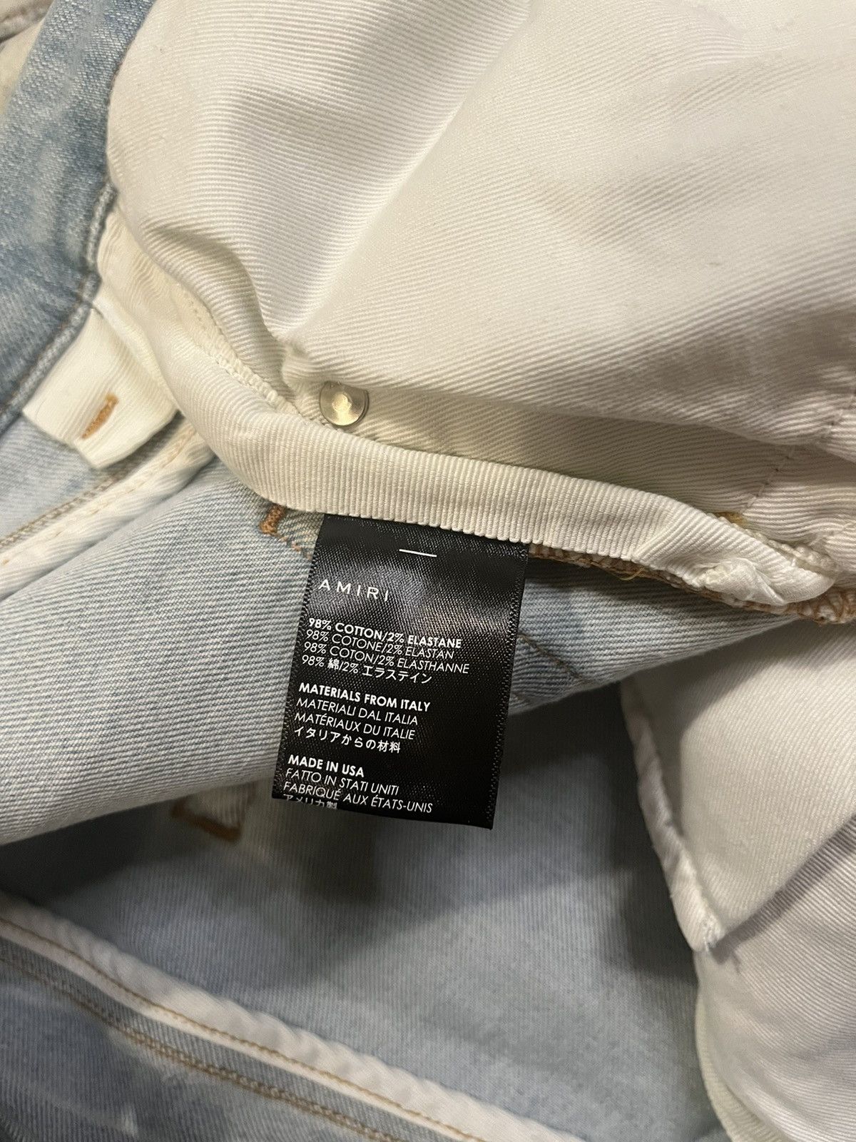 Amiri Amiri Mx2 Bandana Skinny Jeans Size US 32 / EU 48 - 6 Thumbnail