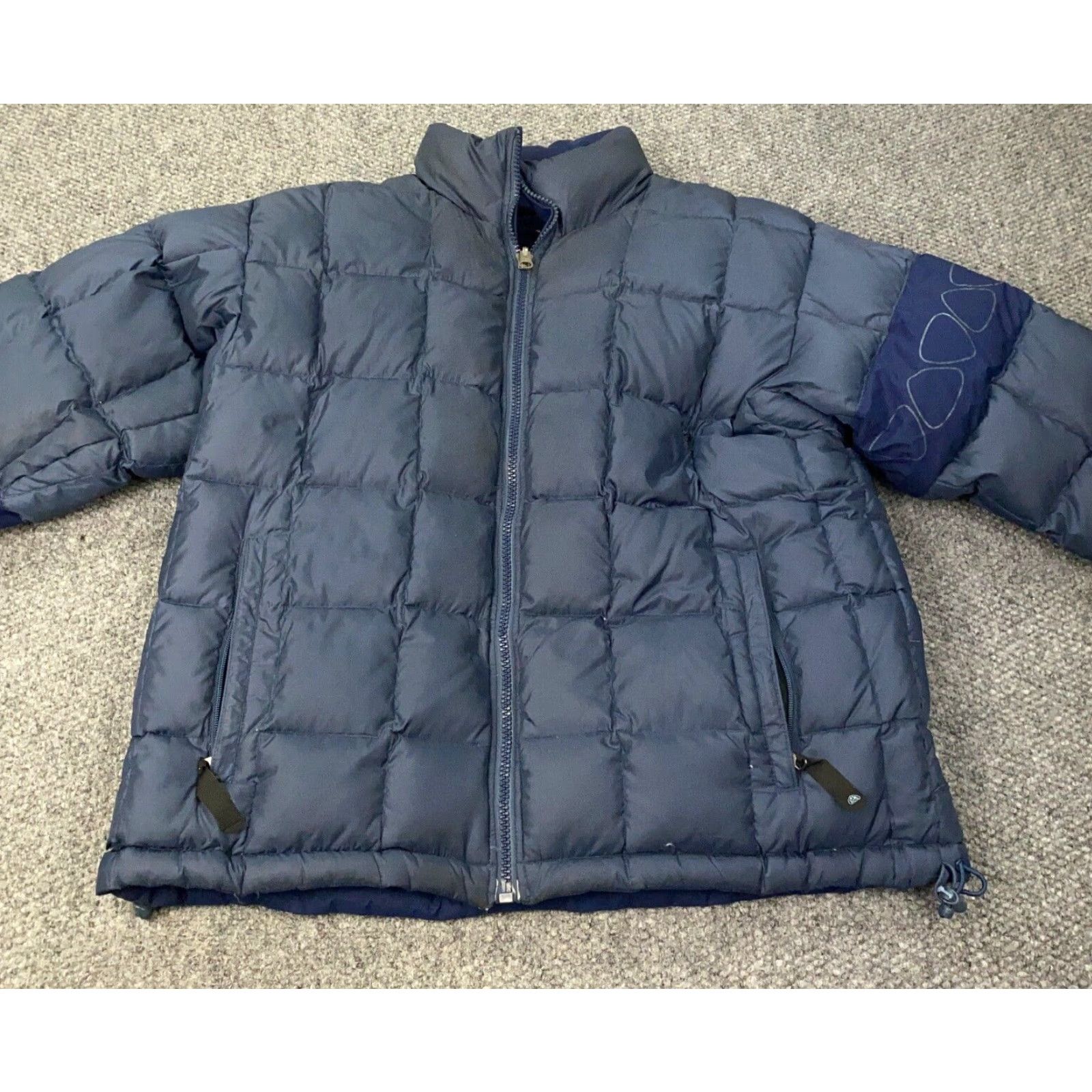 Nike VINTAGE Nike ACG Drill Puffer Jacket Mens XL Blue Down Reversible Y2K 2000s Size US XL / EU 56 / 4 - 3 Thumbnail