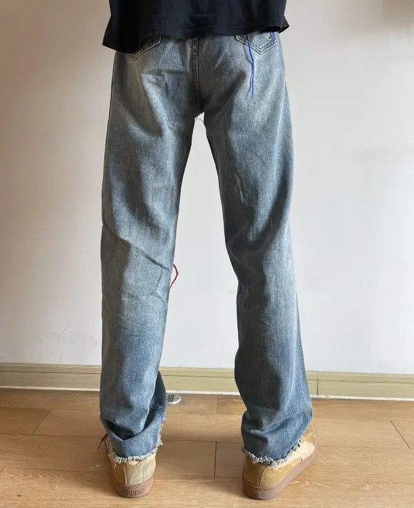 Vintage Retro punk denim pants Size US 31 - 5 Thumbnail