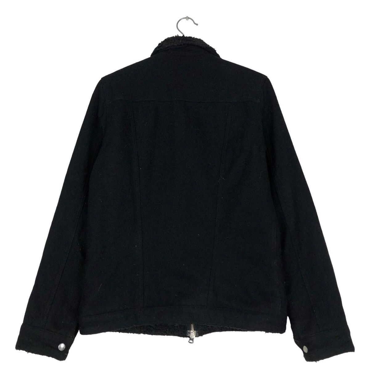 Japanese Brand 🔥Vintage Biker Jacket Wrangler USA Rich Black Bondage Size US M / EU 48-50 / 2 - 8 Thumbnail