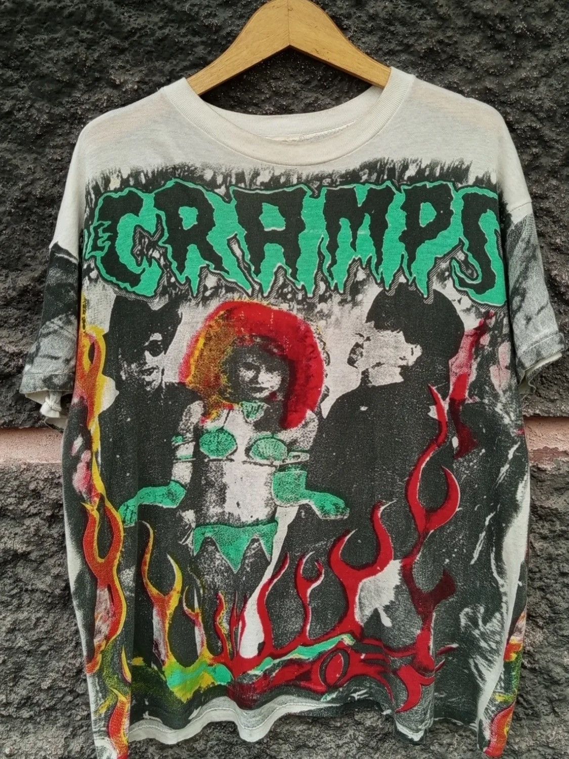 Vintage Vintage Boot The Cramps All Over Print Size US L / EU 52-54 / 3 - 1 Thumbnail
