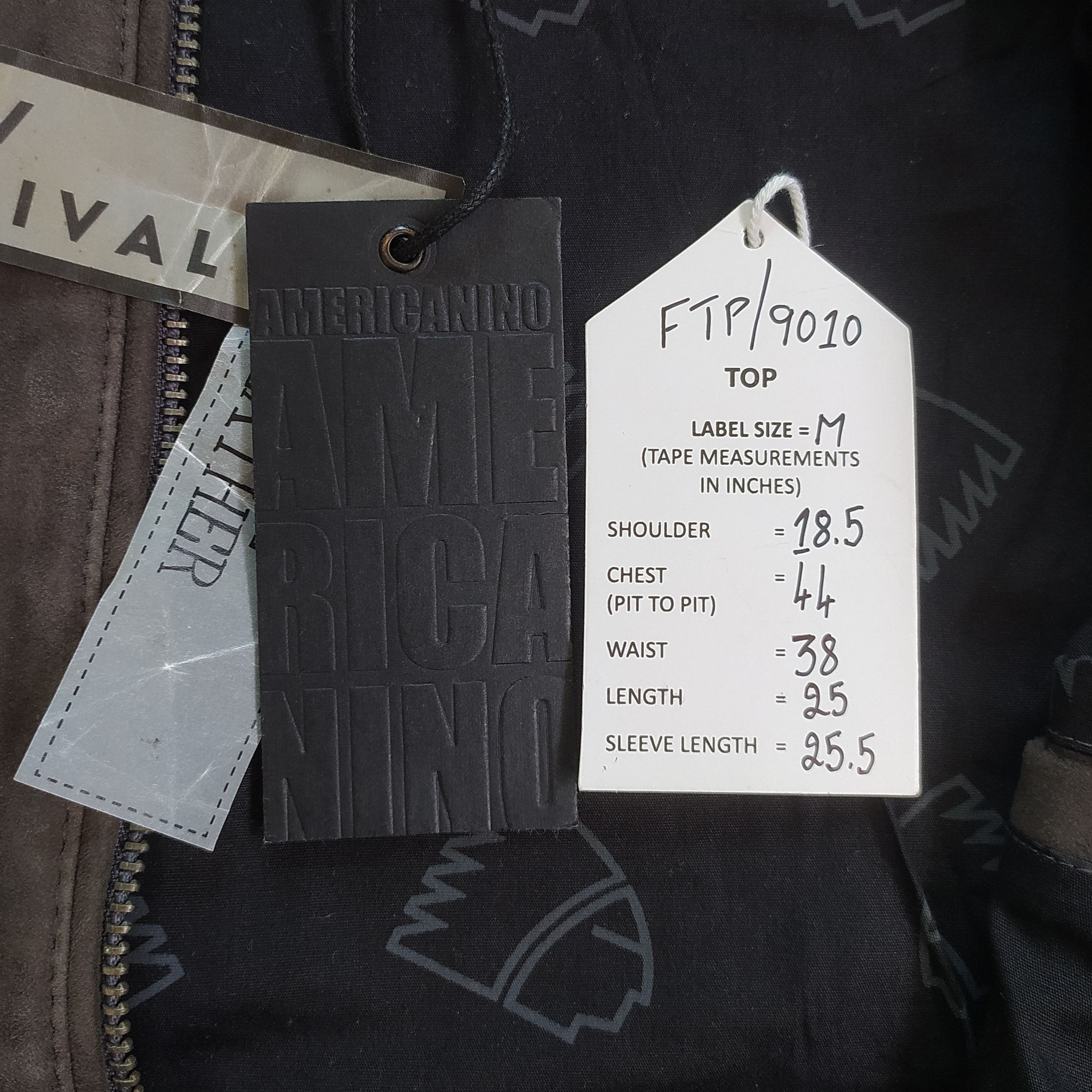 Other AMERICANINO Kemble Suede Jacket Free Shipping FTP/9010 Size US M / EU 48-50 / 2 - 7 Thumbnail