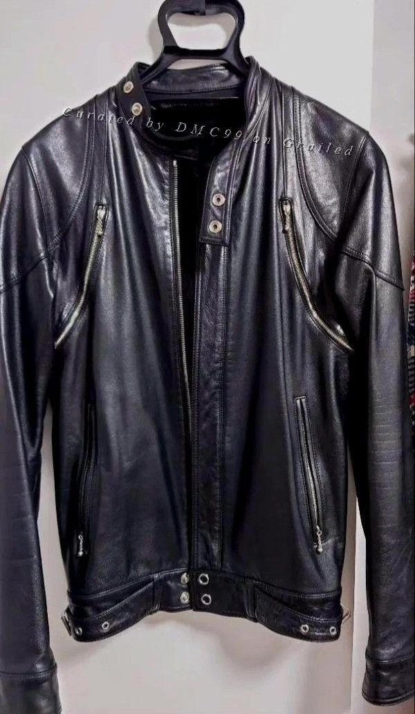 N.HOOLYWOOD【COLLARLESS JACKET】 N.Hoolywood N.HOOLYWOOD Collarless Leather Jacket | Grailed