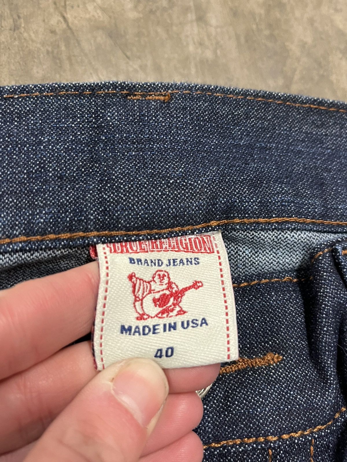 True Religion × Vintage True religion baggy fit thick stitching denim NWT RARE Size US 40 / EU 56 - 12 Thumbnail