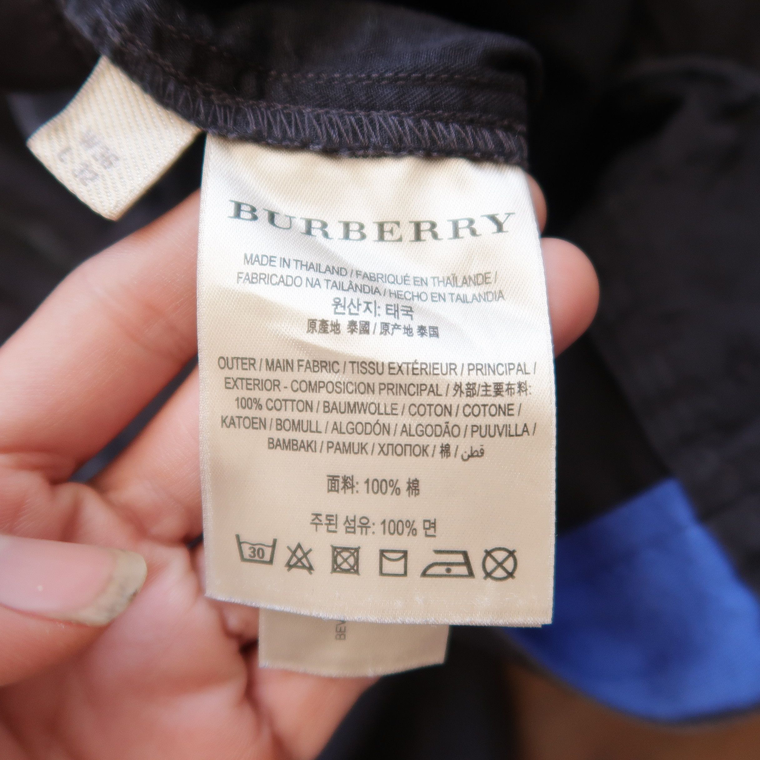 Burberry Burberry Brit Baggy Casual Pants Old Money Style Size US 36 / EU 52 - 10 Thumbnail