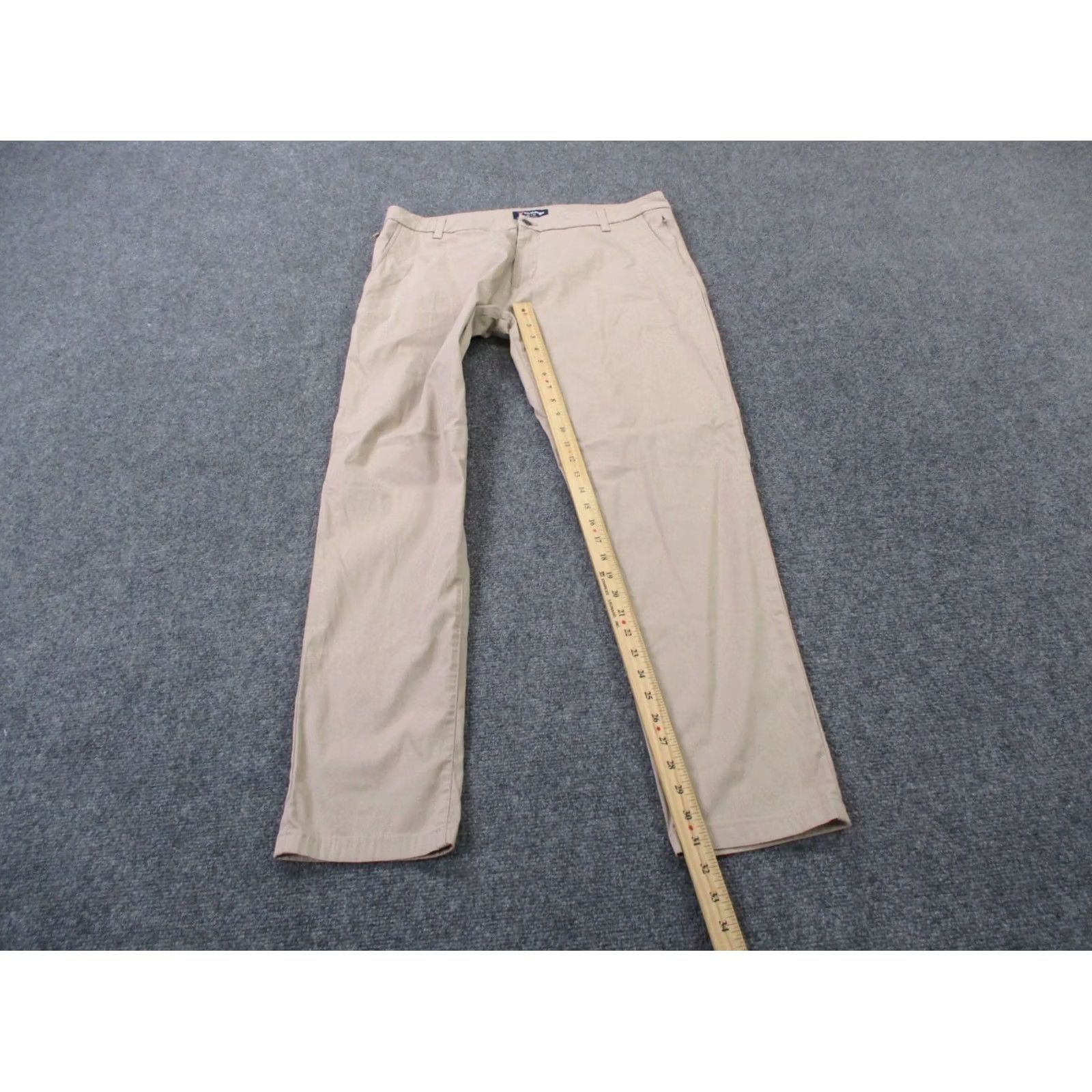 Vintage Bird Dog Pants Men 36 X 32 Beige Chino Business Casual Outdoor Stretch Pants Men Beige Chino Work Outdoor 36x32 Regular Folded Straight ANSI Size US 36 / EU 52 - 3 Thumbnail