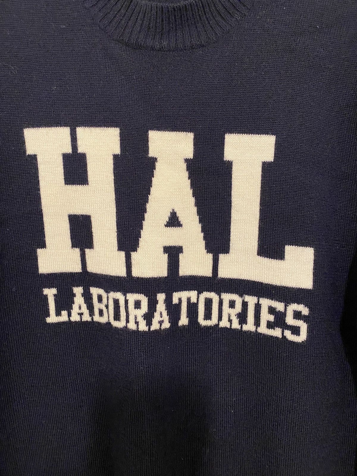 Undercover 18aw kubrick hal laboratories rugby wool sweater Size US M / EU 48-50 / 2 - 3 Thumbnail