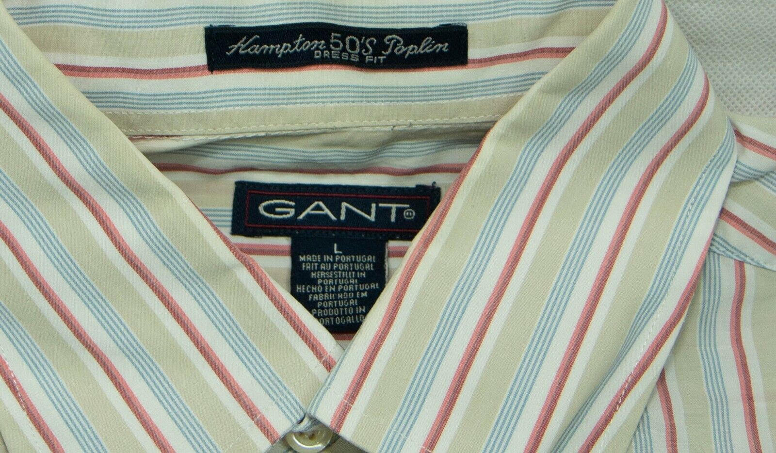 Gant -- MENS GANT SHIRT SHORT SLEEVE COTTON SIZE L Size US L / EU 52-54 / 3 - 4 Thumbnail
