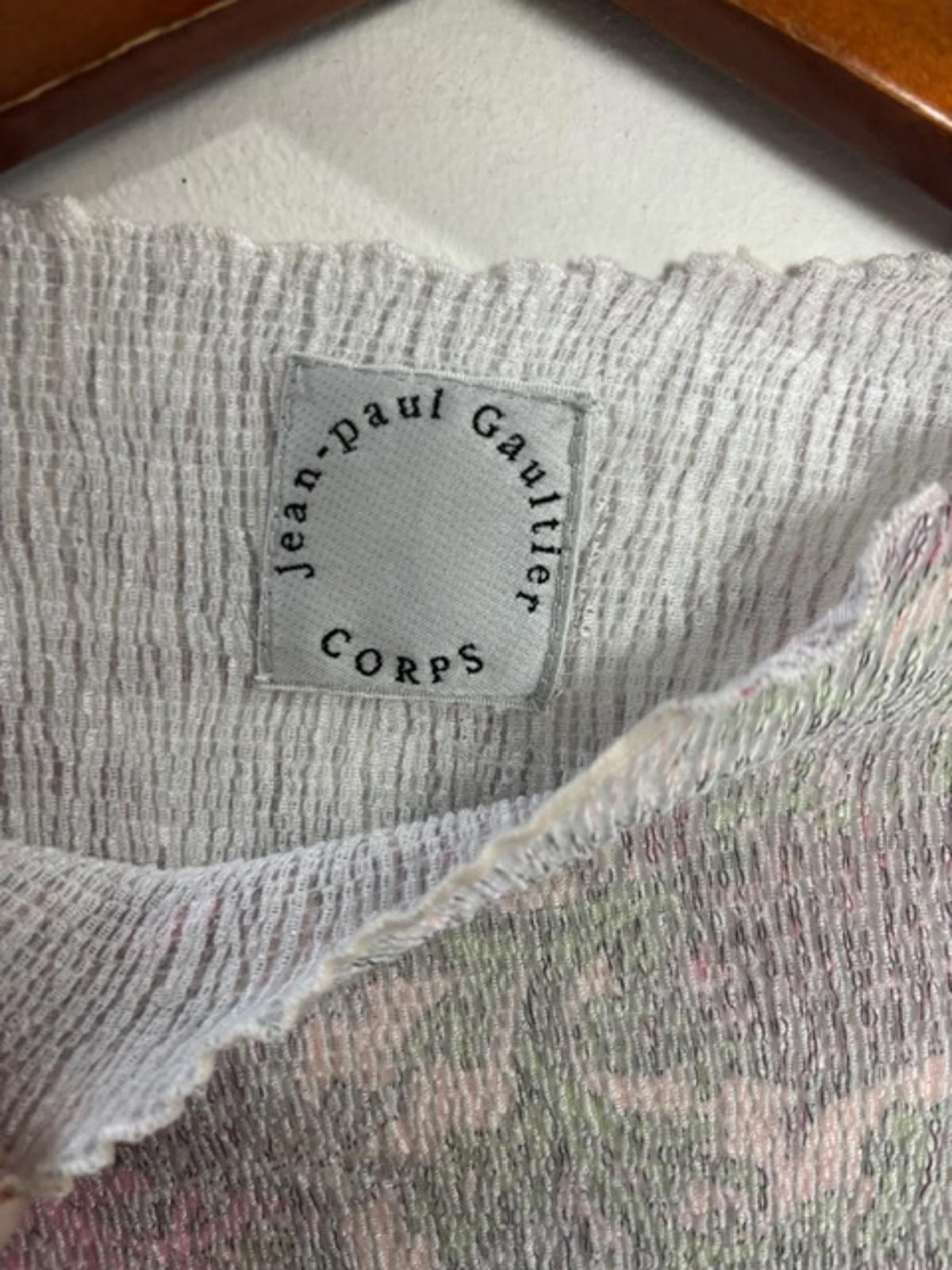 Jean Paul Gaultier Jean Paul Gaultier Corps Ribbed Knit Long Sleeve Top size S Size US S / EU 44-46 / 1 - 4 Thumbnail