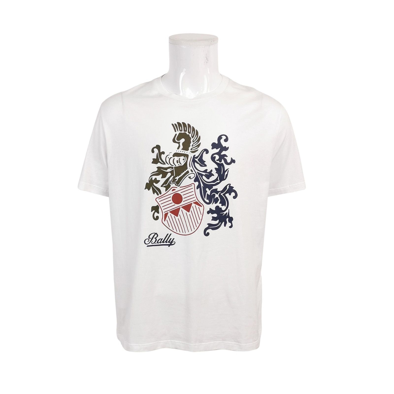 Bally Bally Crest Graphic T-Shirt US M Size US M / EU 48-50 / 2 - 1 Thumbnail