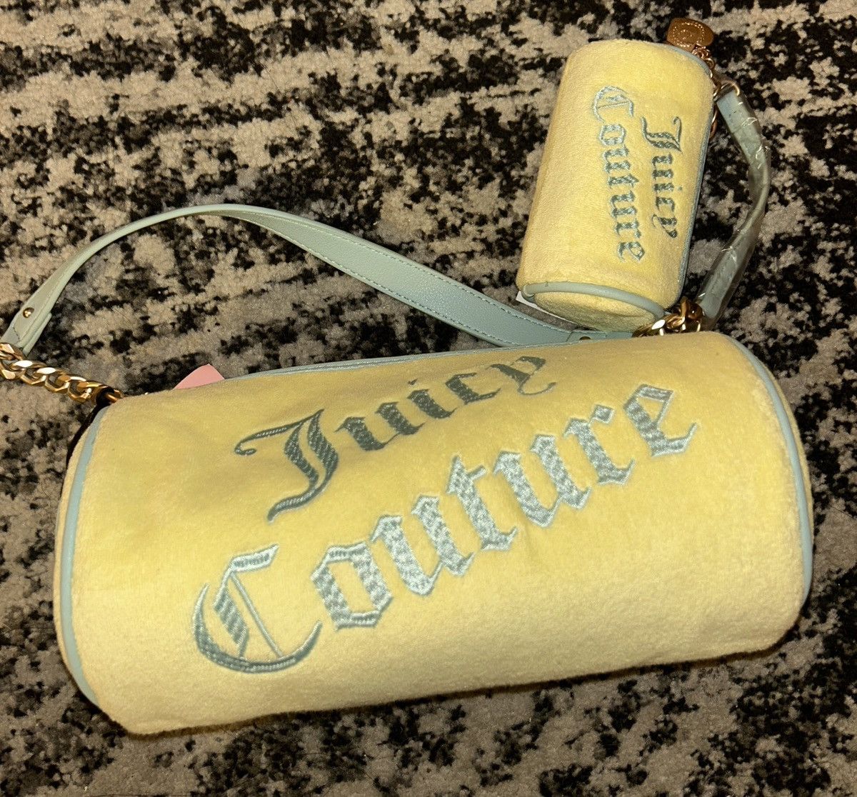 Juicy Couture Juicy Couture Choose Juicy II Barrel Bag Yellow Pear Size ONE SIZE - 1 Thumbnail