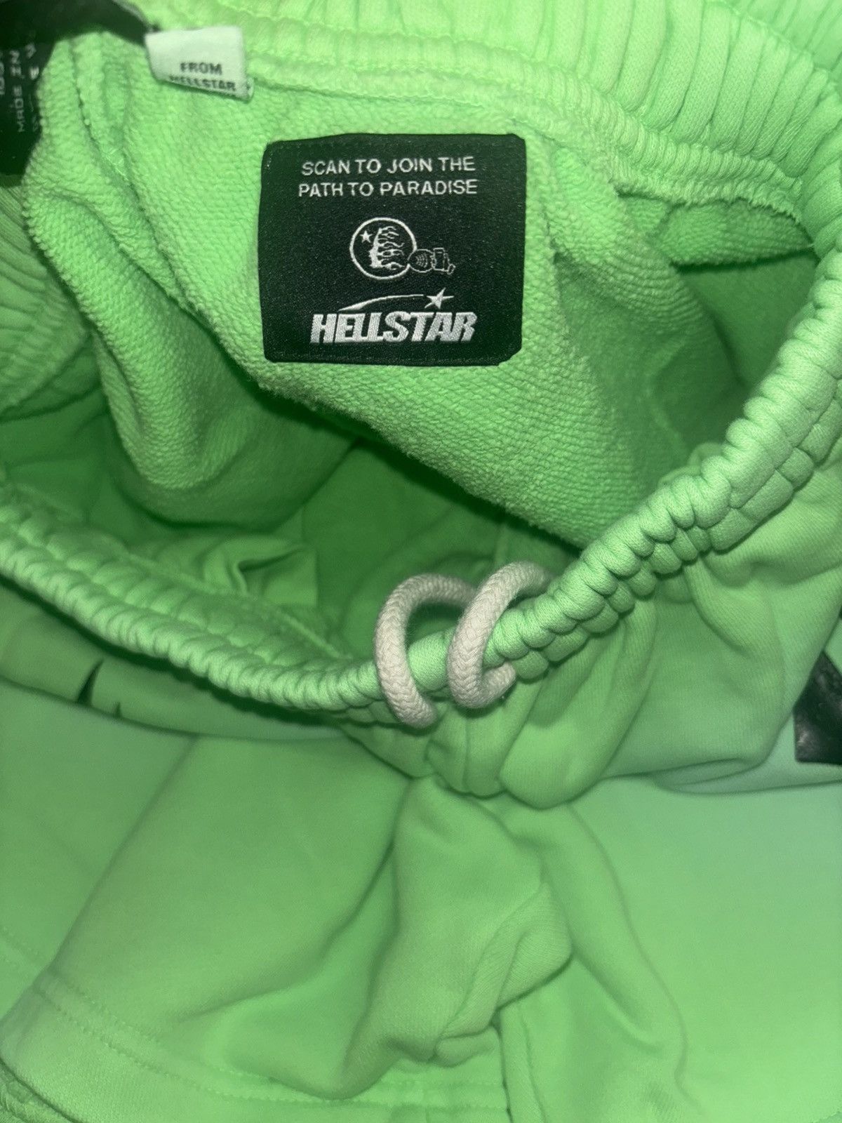 HELLSTAR Hellstar Green Flame Shorts Size US 34 / EU 50 - 6 Thumbnail