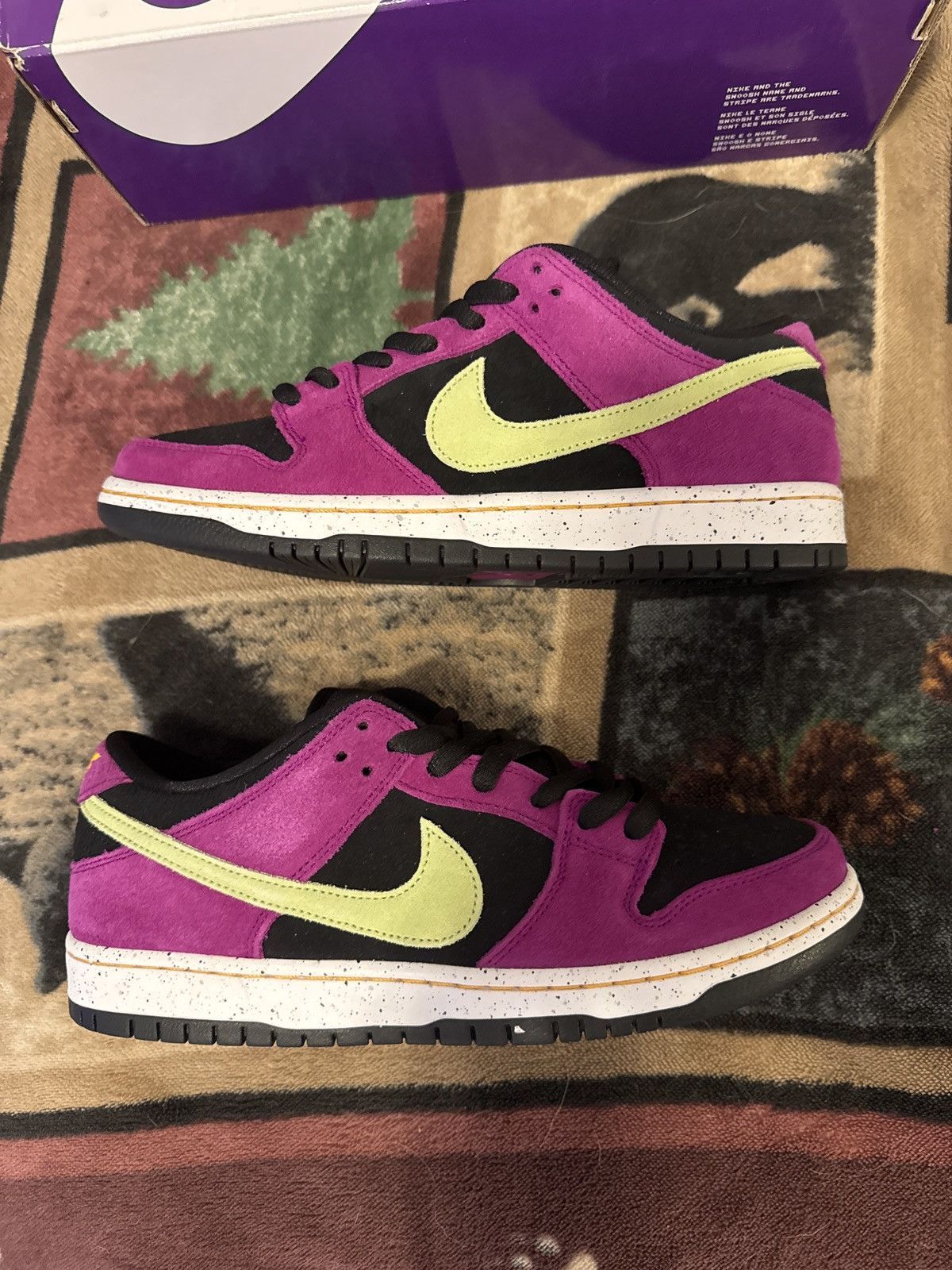 Nike × Nike SB Nike SB Dunk ( ACG Terra Red Plum ) Size US 9 / EU 42 - 2 Thumbnail